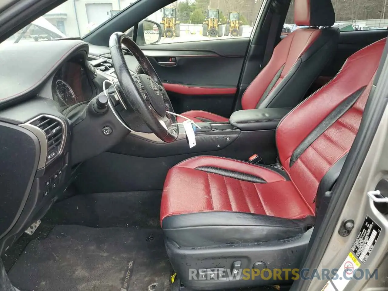 7 Фотография поврежденного автомобиля JTJSARDZ3L2222248 LEXUS NX 300 F S 2020