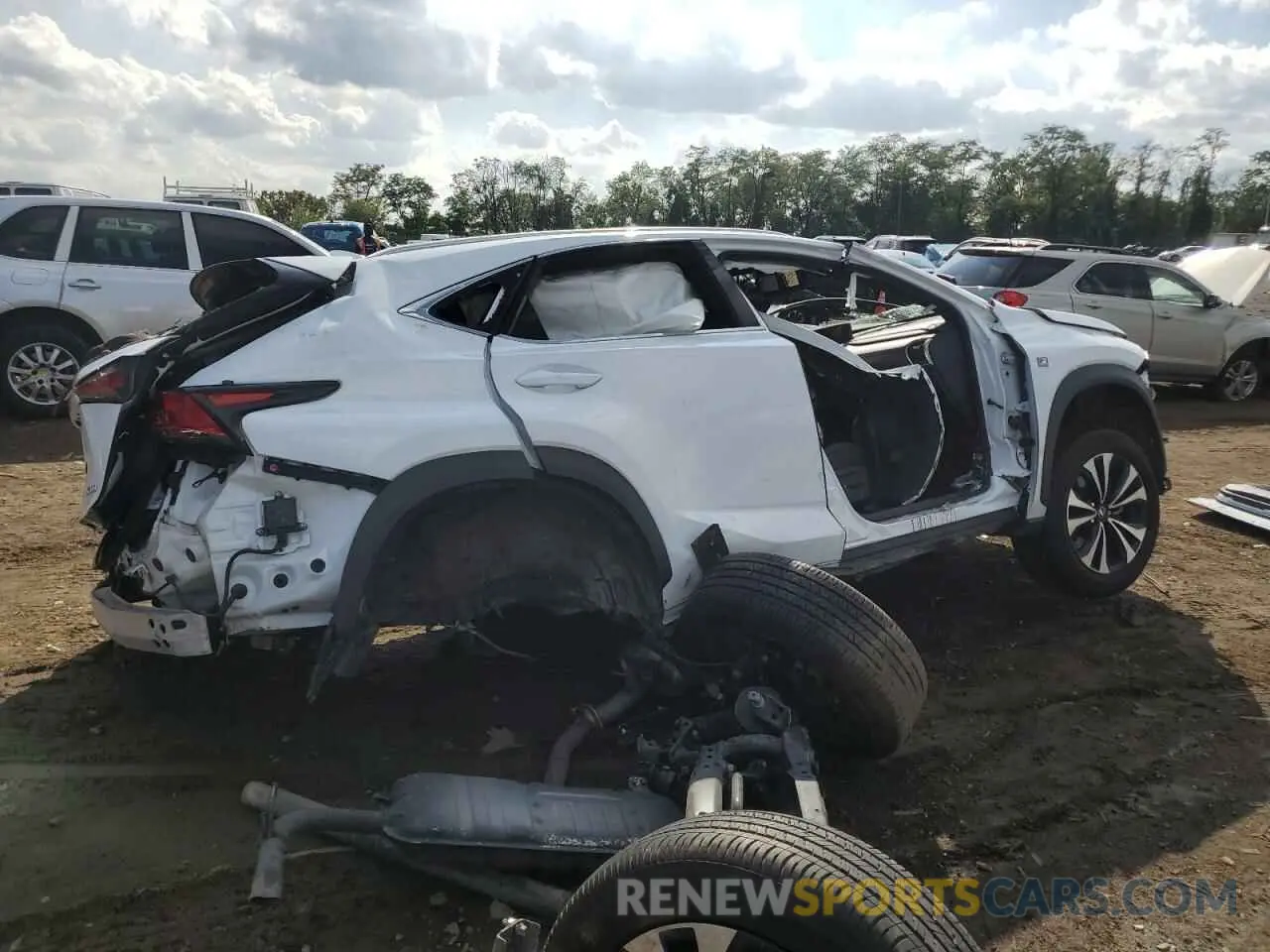 3 Photograph of a damaged car JTJSARDZ5L5006917 LEXUS NX 300 F S 2020