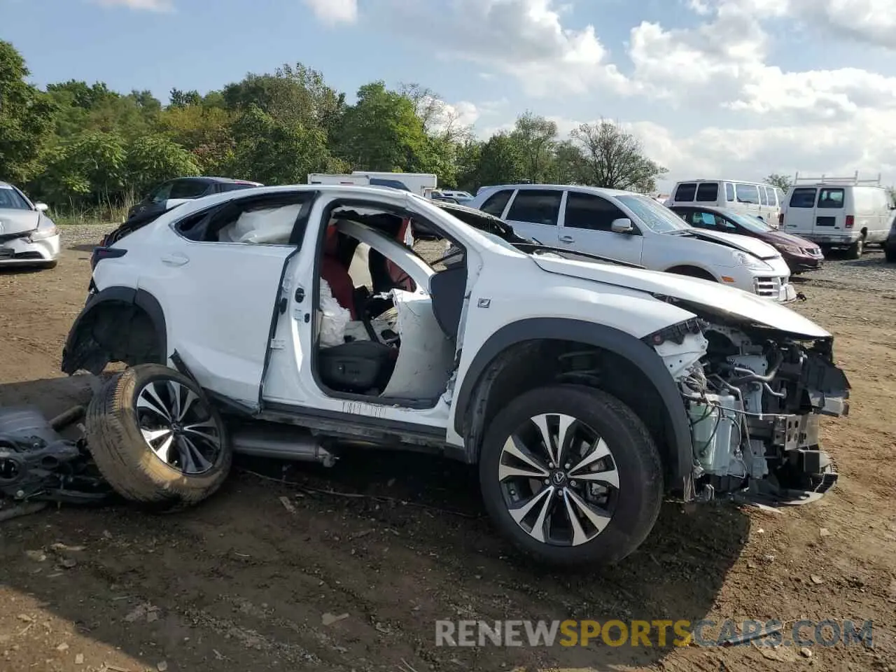 4 Photograph of a damaged car JTJSARDZ5L5006917 LEXUS NX 300 F S 2020