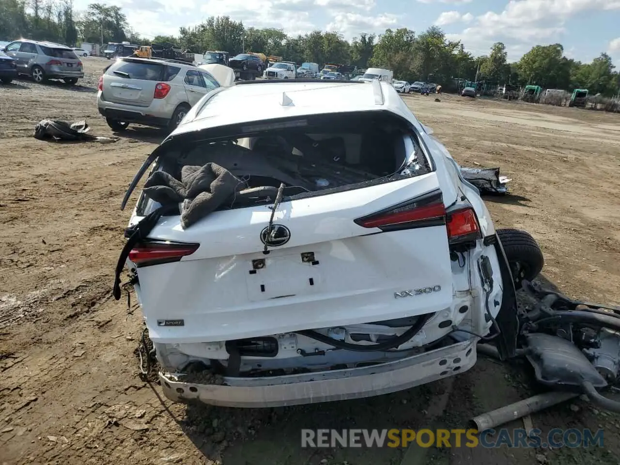 6 Photograph of a damaged car JTJSARDZ5L5006917 LEXUS NX 300 F S 2020