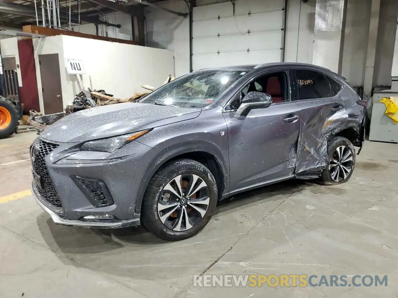1 Photograph of a damaged car JTJSARDZ6L2236208 LEXUS NX 300 F S 2020