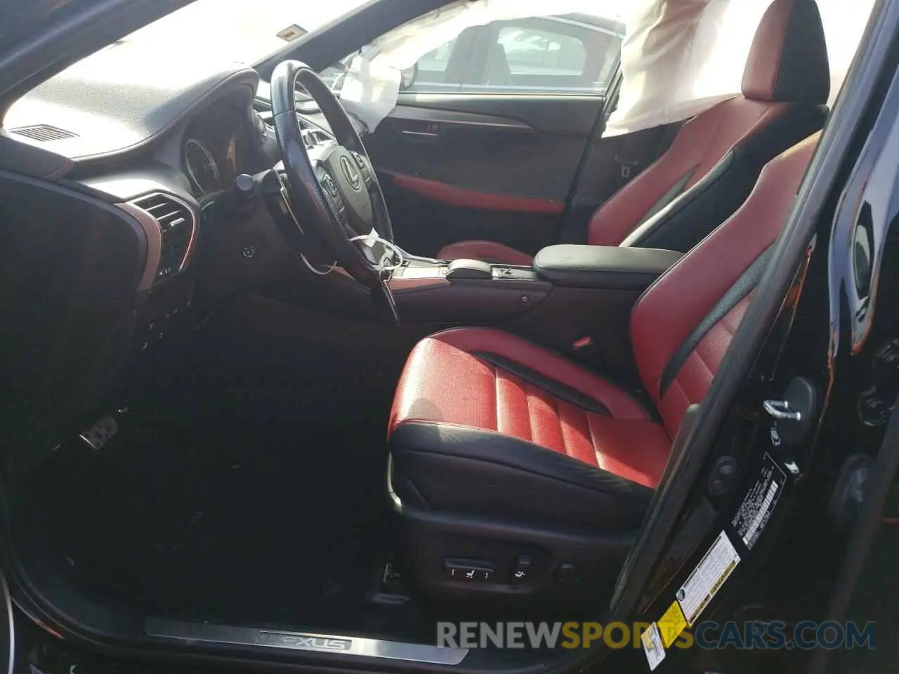 7 Фотография поврежденного автомобиля JTJSARDZ8L5008743 LEXUS NX 300 F S 2020