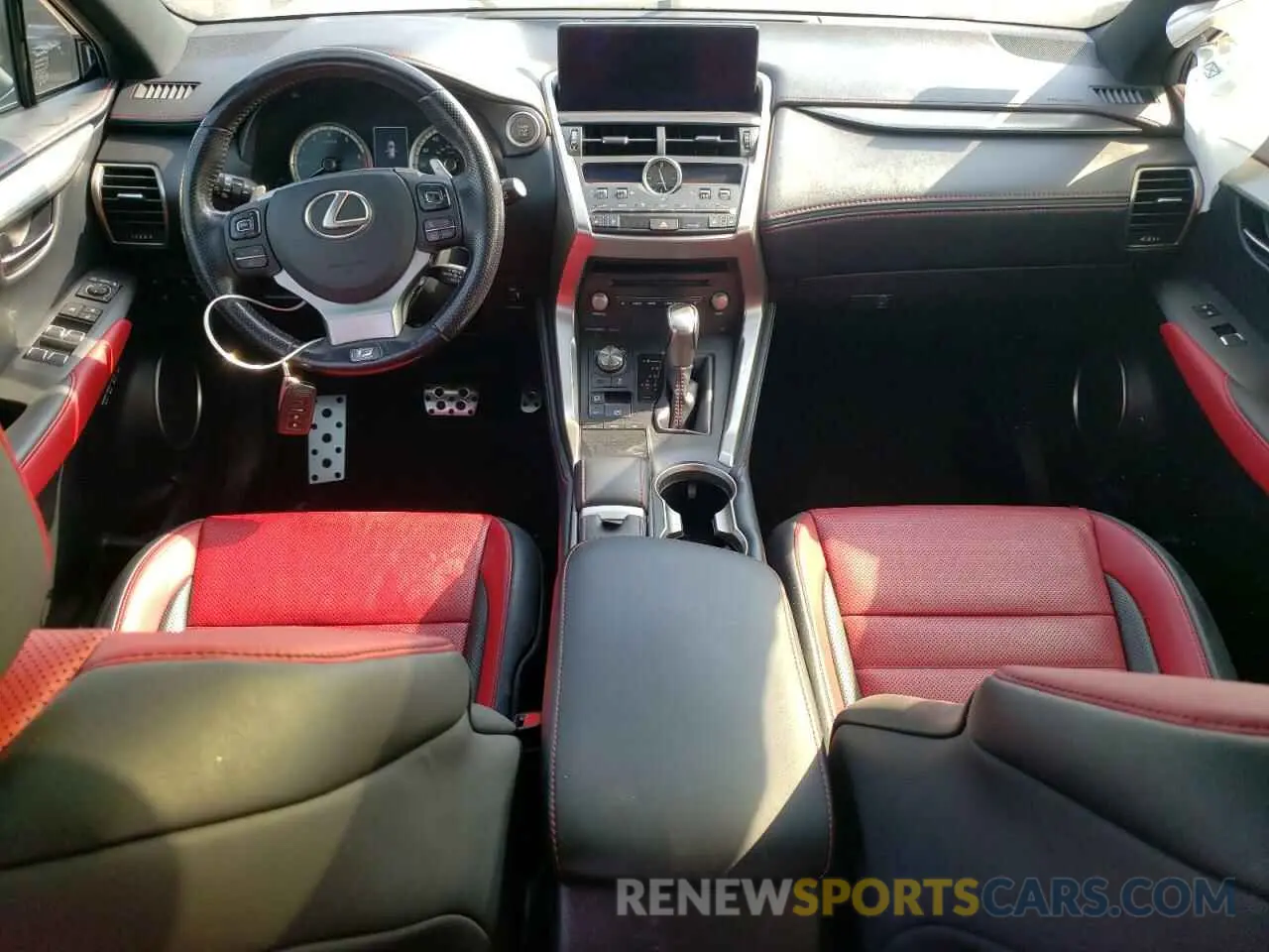 8 Фотография поврежденного автомобиля JTJSARDZ8L5008743 LEXUS NX 300 F S 2020