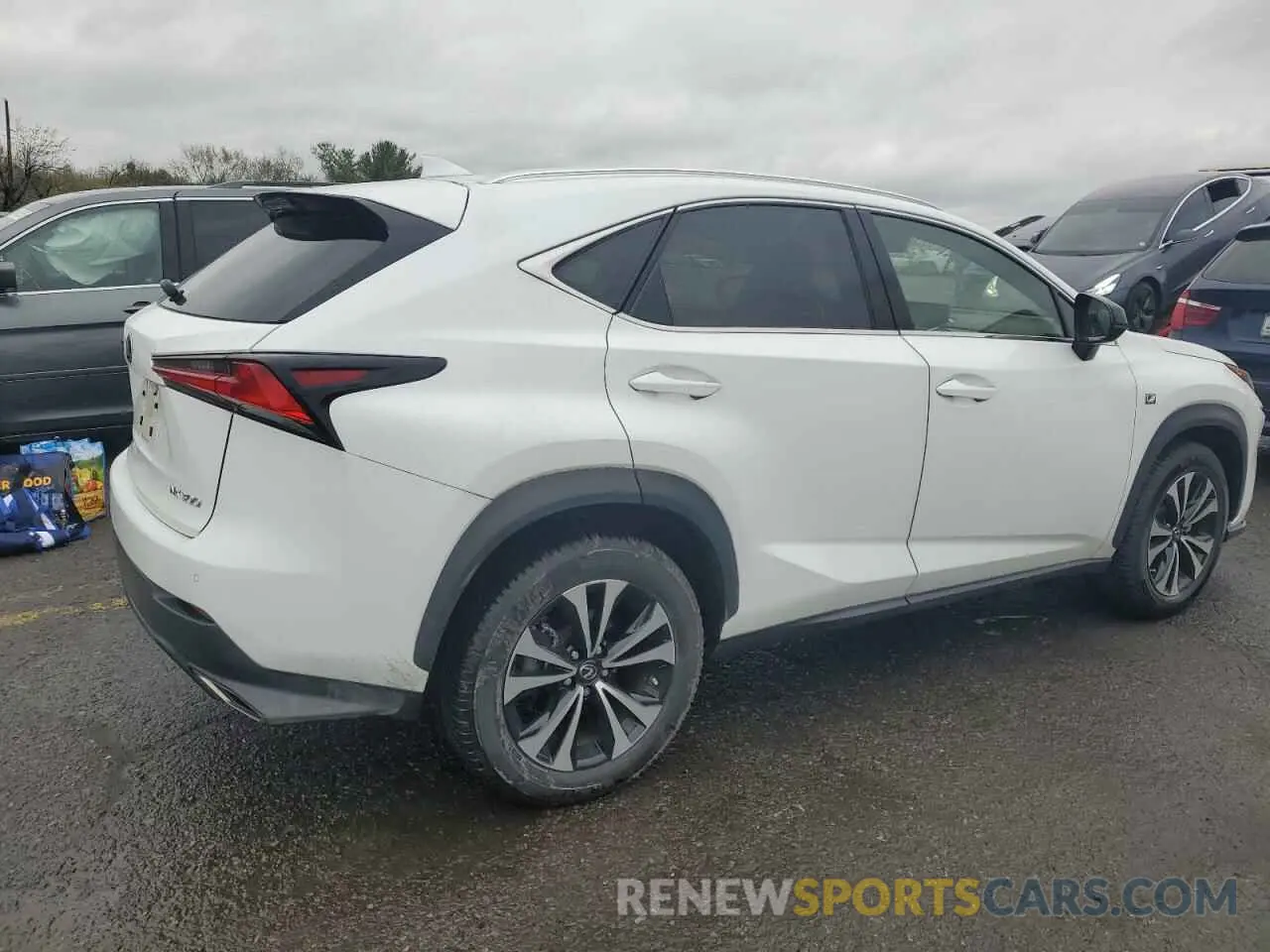 3 Photograph of a damaged car JTJSARDZ8L5015532 LEXUS NX 300 F S 2020