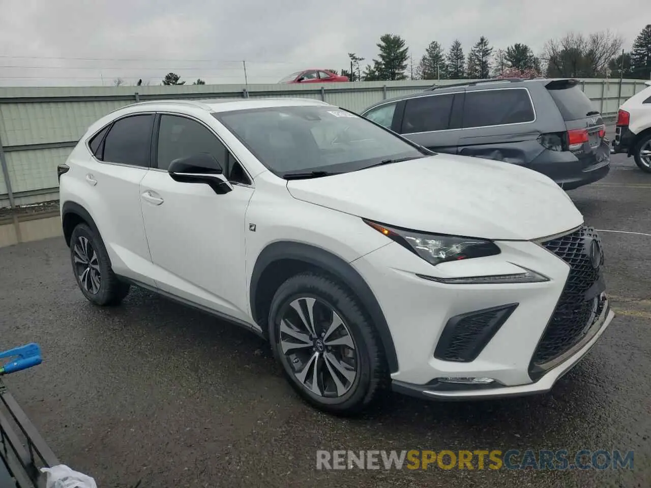 4 Photograph of a damaged car JTJSARDZ8L5015532 LEXUS NX 300 F S 2020