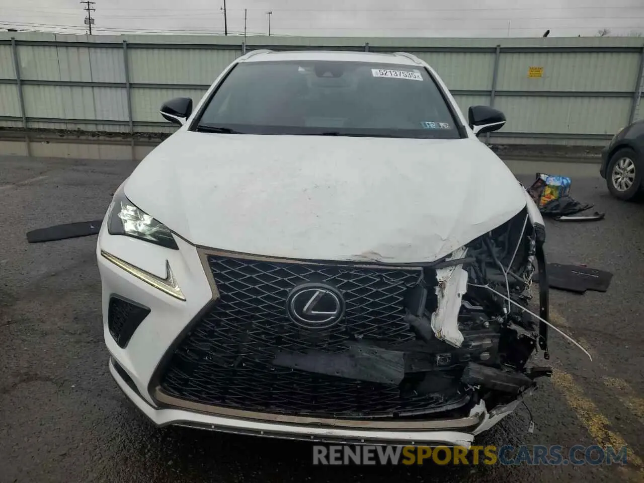 5 Photograph of a damaged car JTJSARDZ8L5015532 LEXUS NX 300 F S 2020