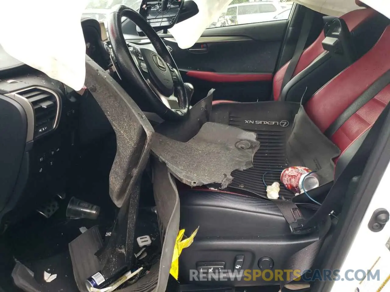 7 Фотография поврежденного автомобиля JTJSARDZ9L2226241 LEXUS NX 300 F S 2020