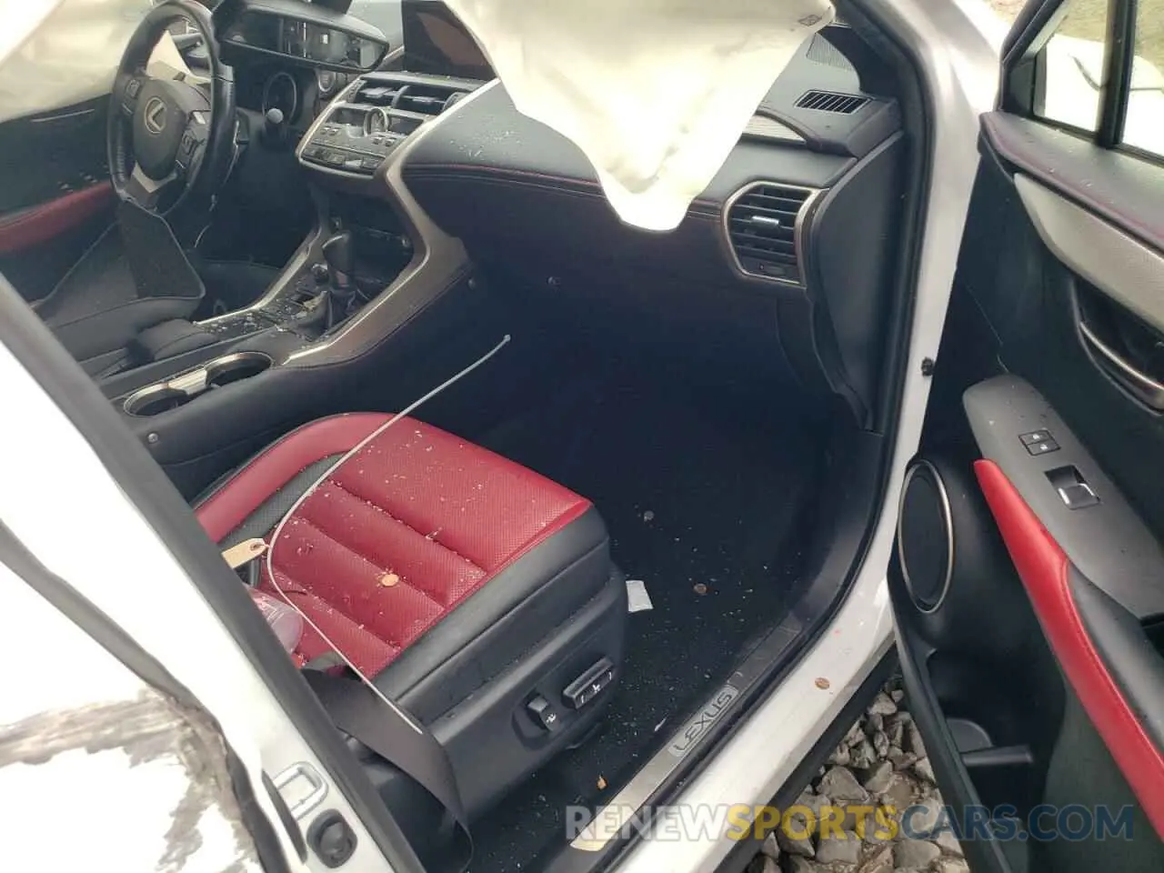 8 Фотография поврежденного автомобиля JTJSARDZ9L2226241 LEXUS NX 300 F S 2020