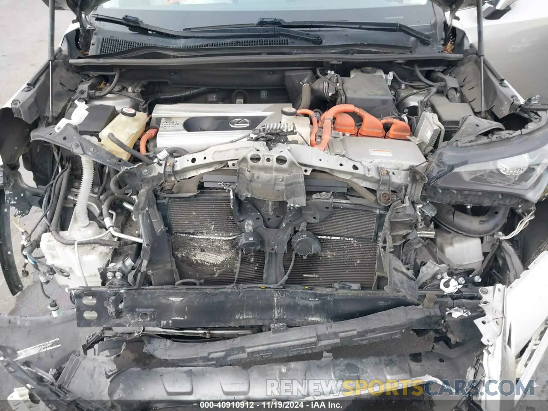 10 Photograph of a damaged car JTJBJRBZ0K2098960 LEXUS NX 300H 2019