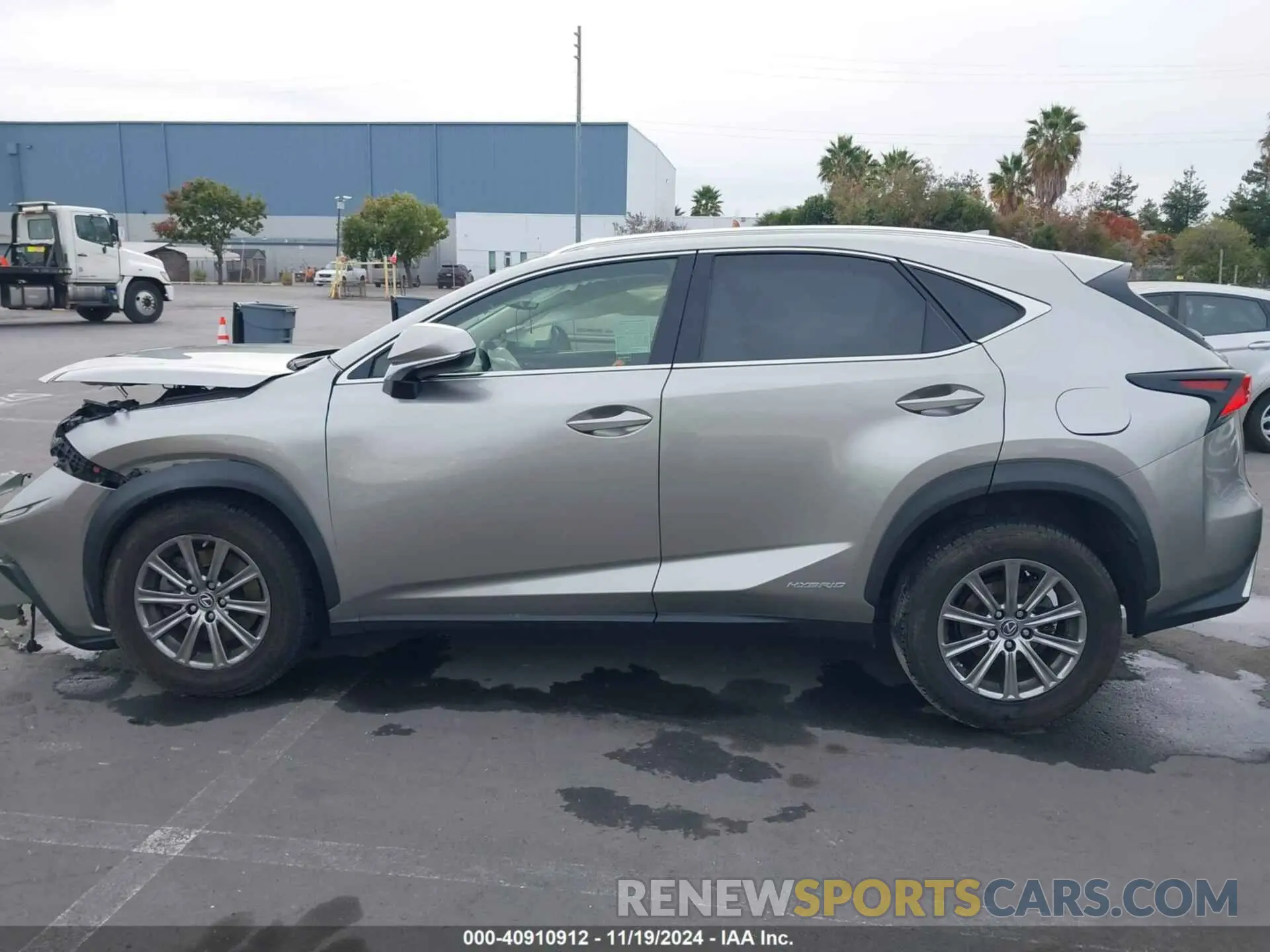 14 Photograph of a damaged car JTJBJRBZ0K2098960 LEXUS NX 300H 2019