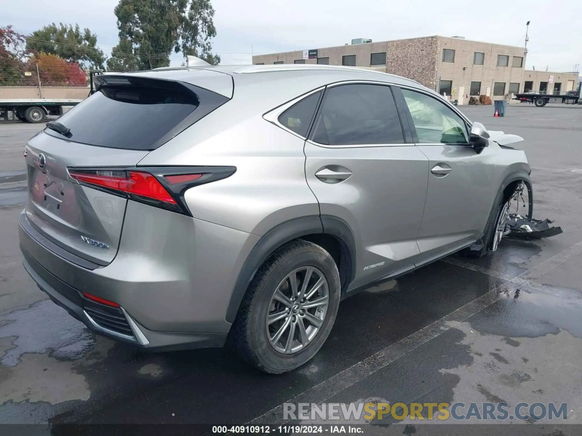 4 Photograph of a damaged car JTJBJRBZ0K2098960 LEXUS NX 300H 2019