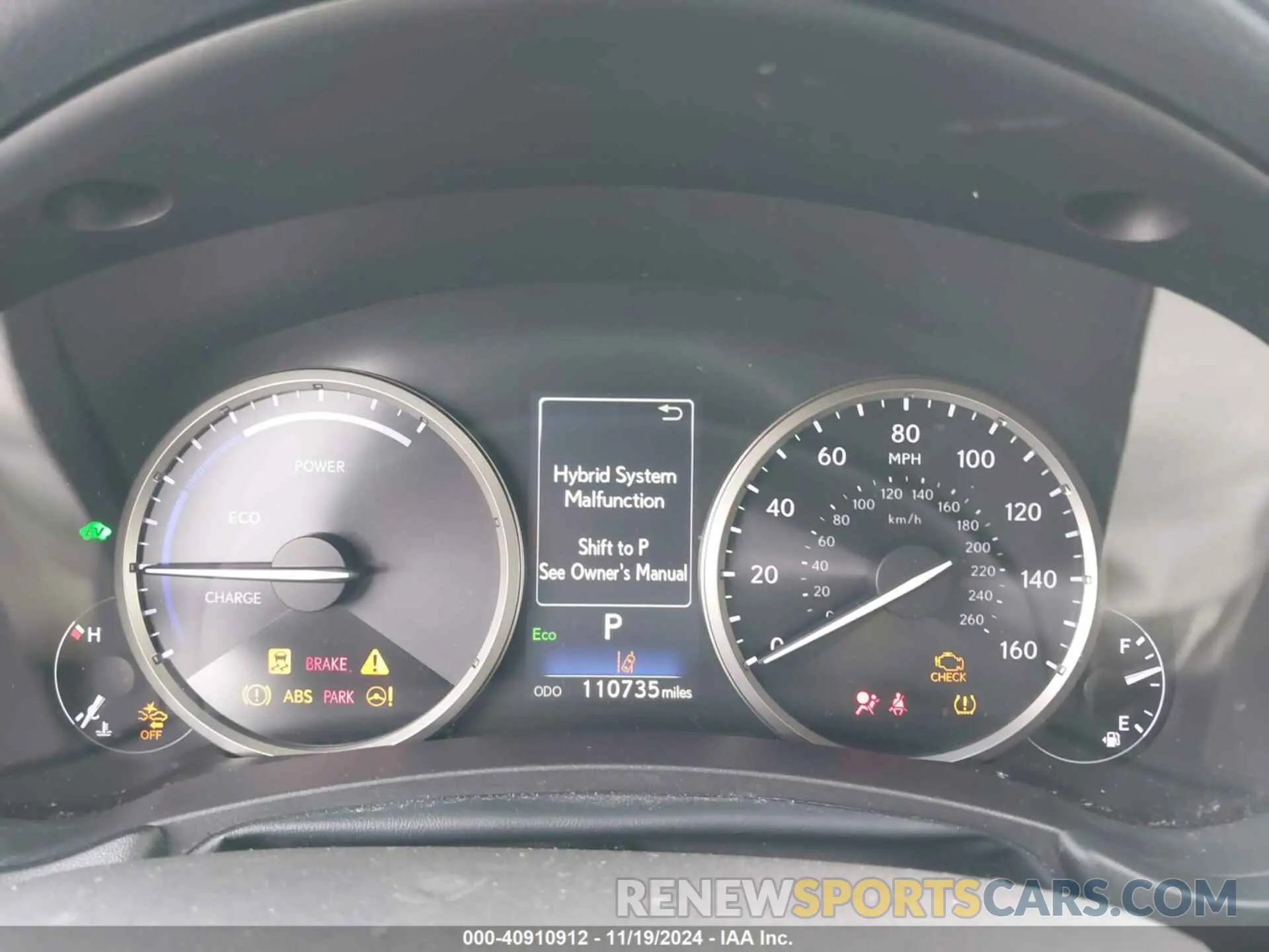 7 Photograph of a damaged car JTJBJRBZ0K2098960 LEXUS NX 300H 2019