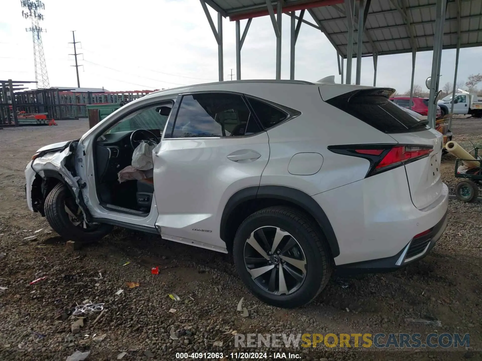 15 Photograph of a damaged car JTJBJRBZ0K2125641 LEXUS NX 300H 2019