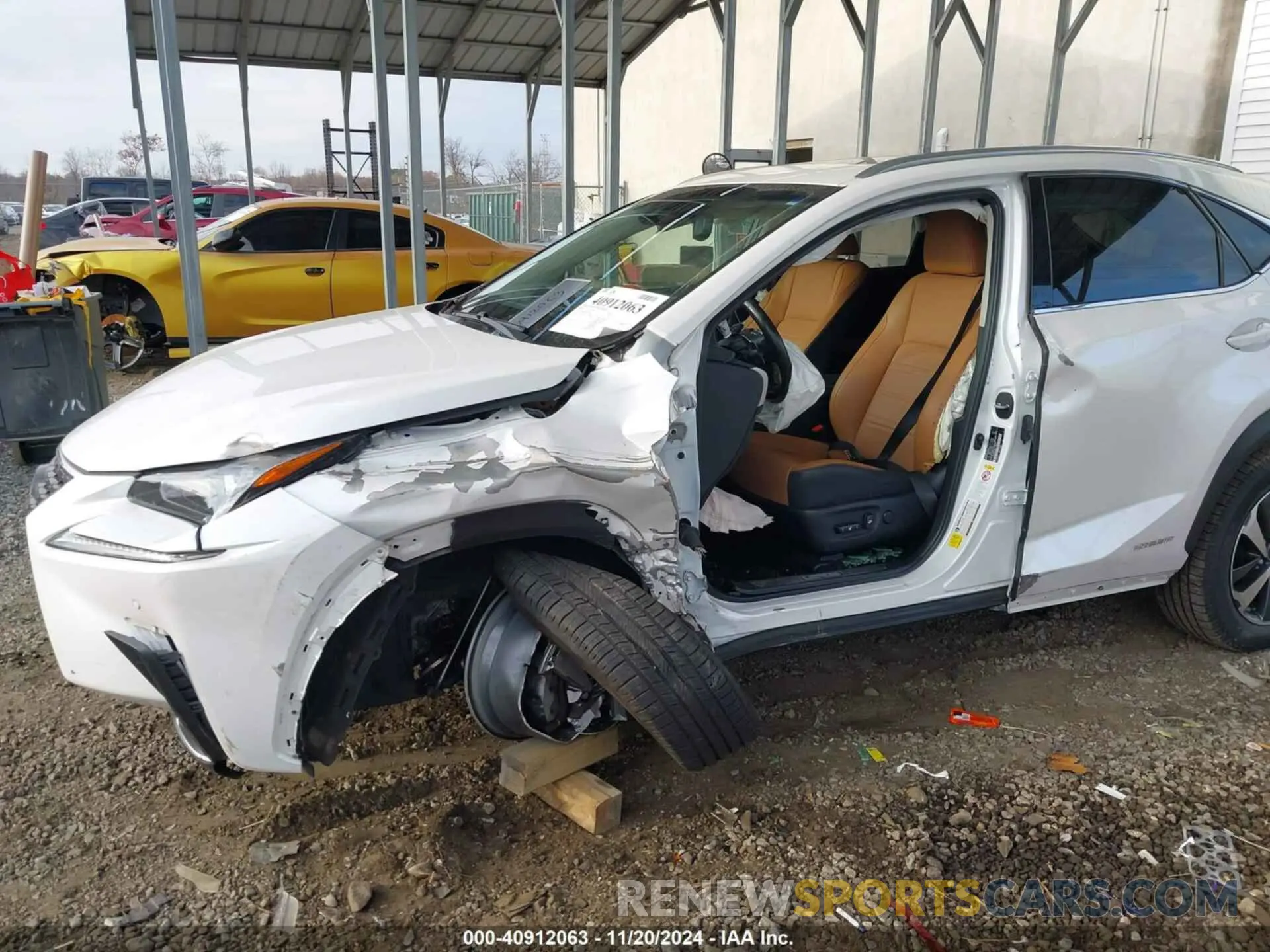 6 Photograph of a damaged car JTJBJRBZ0K2125641 LEXUS NX 300H 2019