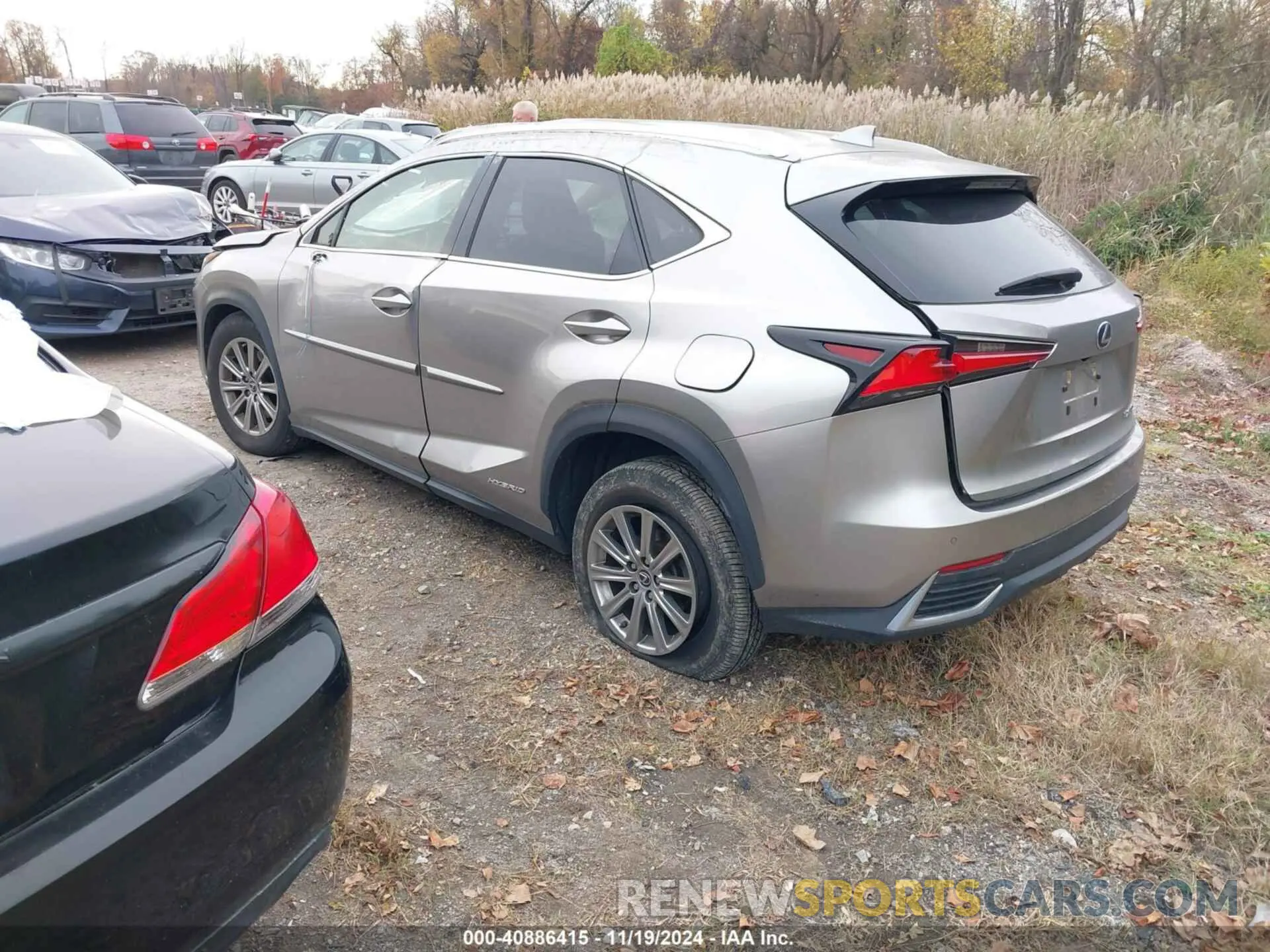 3 Photograph of a damaged car JTJBJRBZ1K2111442 LEXUS NX 300H 2019