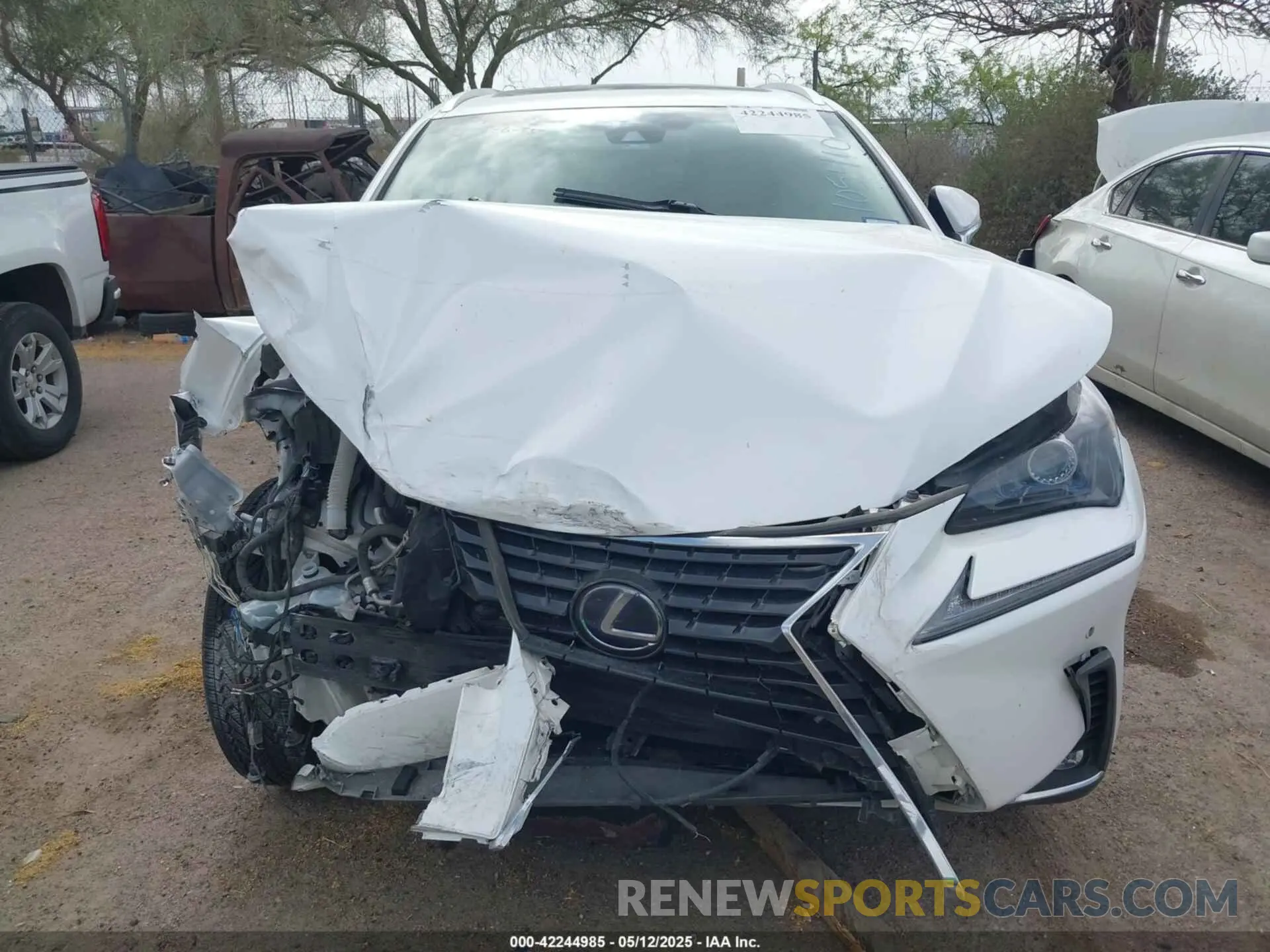 12 Фотография поврежденного автомобиля JTJBJRBZ2K2105410 LEXUS NX 300H 2019