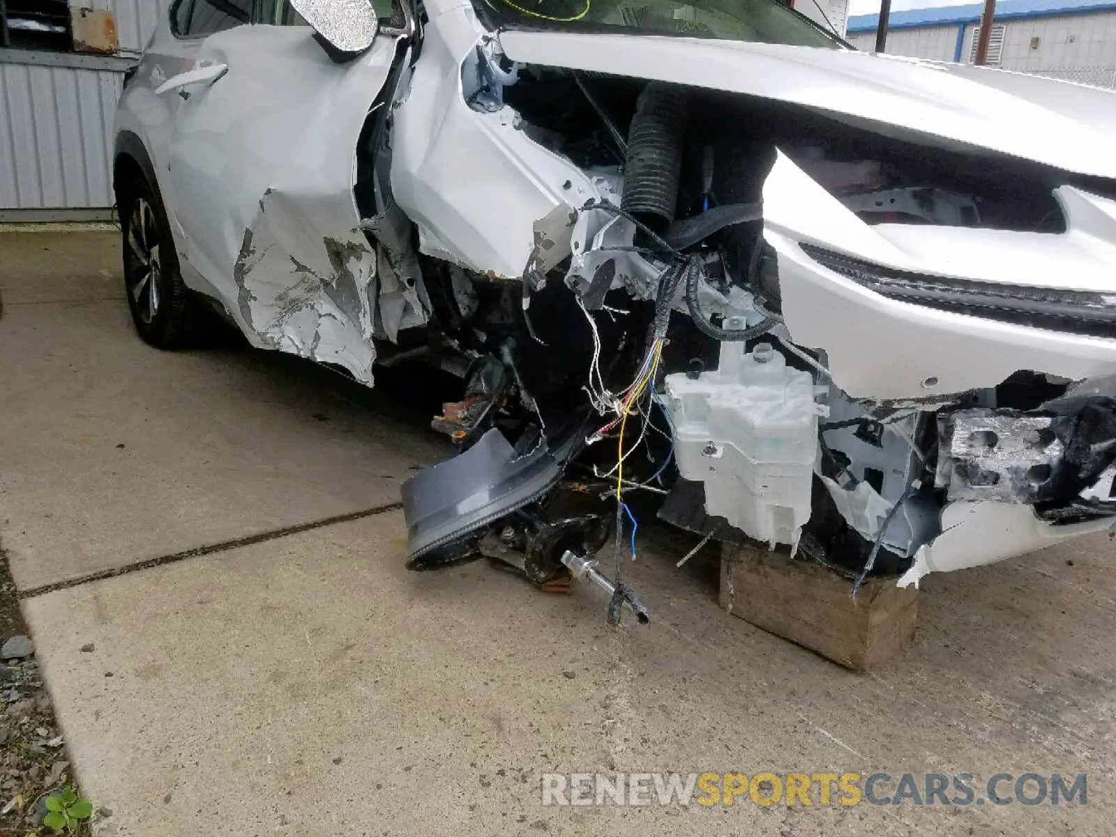9 Photograph of a damaged car JTJBJRBZ7K2108688 LEXUS NX 300H 2019