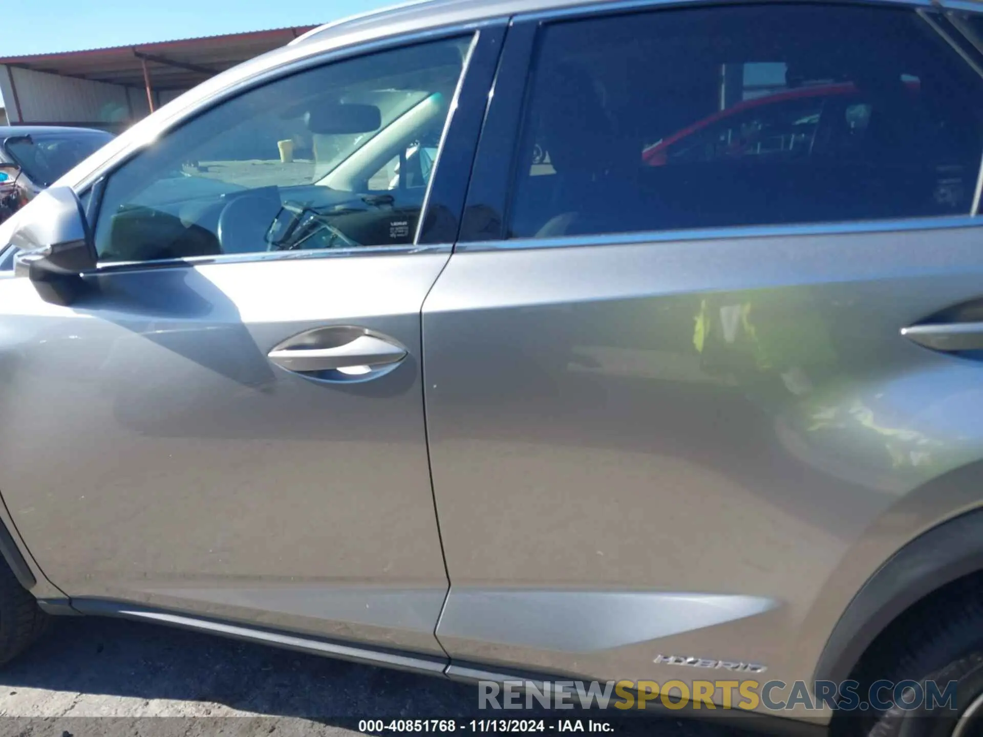 15 Photograph of a damaged car JTJBJRBZ9K2097192 LEXUS NX 300H 2019
