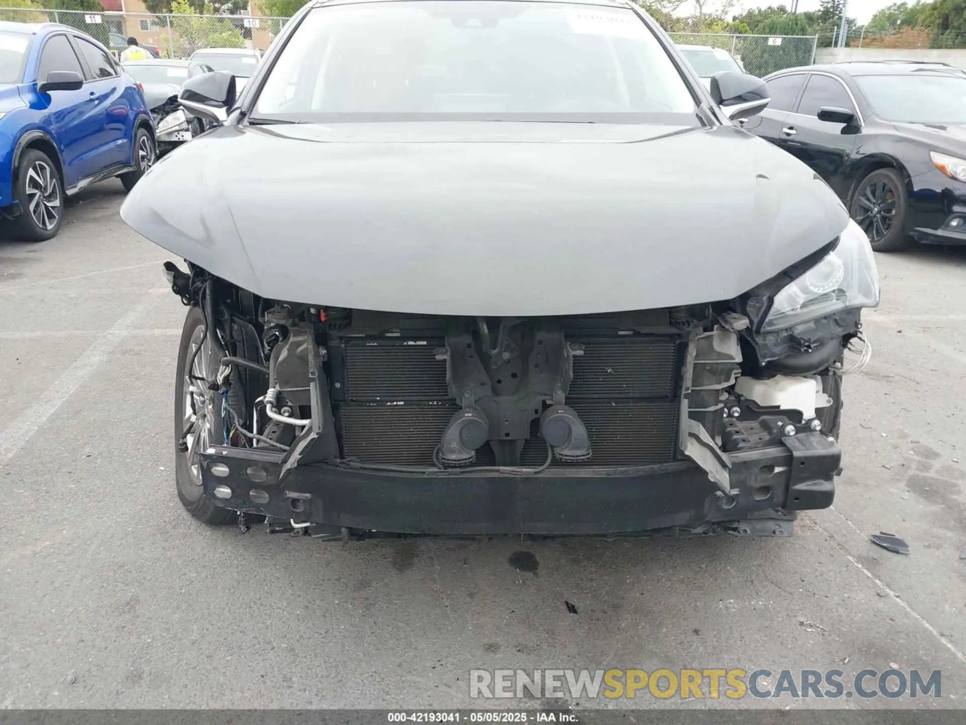 6 Photograph of a damaged car JTJDJRDZ6L2133315 LEXUS NX 300H 2020