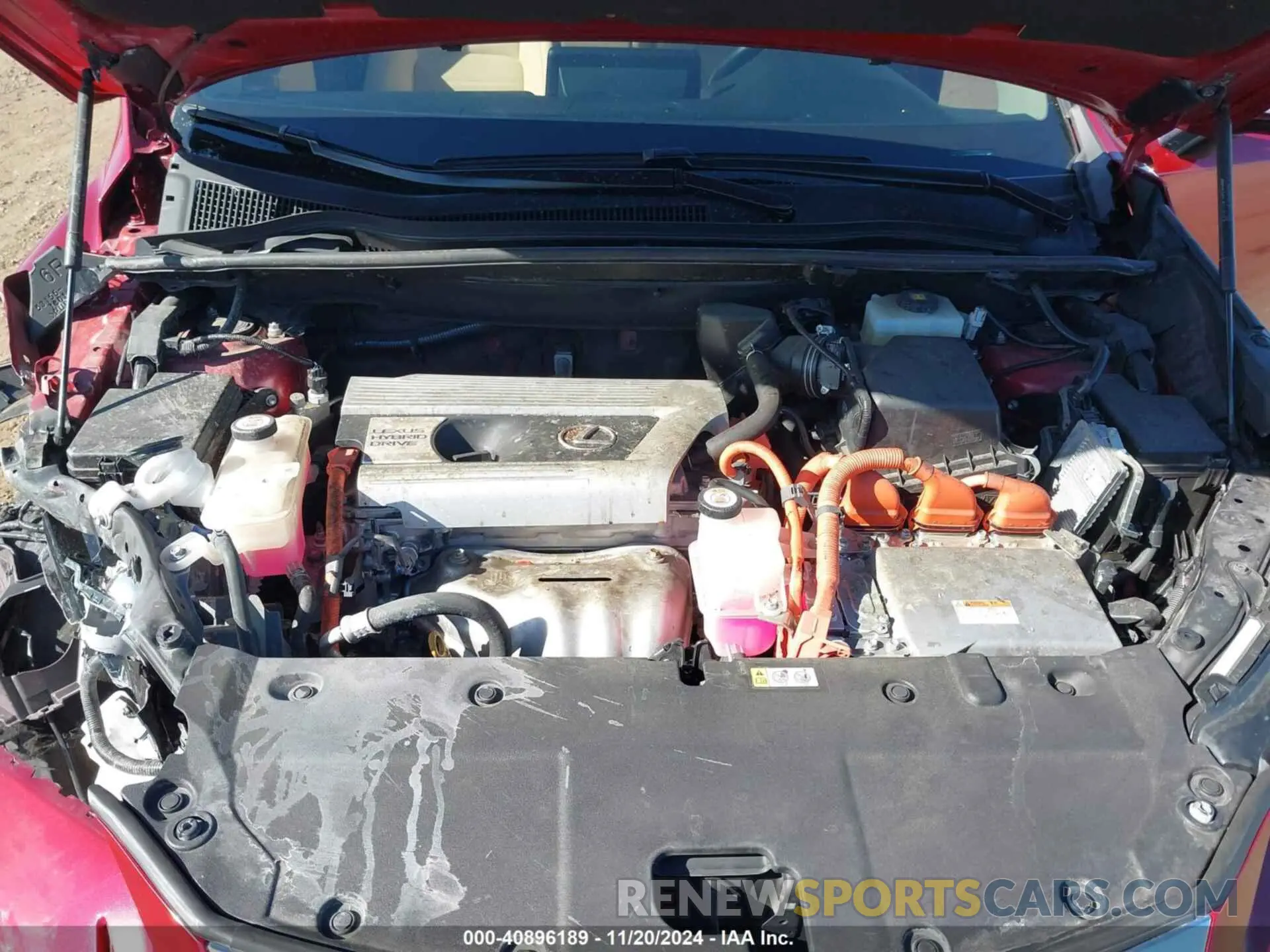 10 Фотография поврежденного автомобиля JTJDJRDZ7L5003025 LEXUS NX 300H 2020