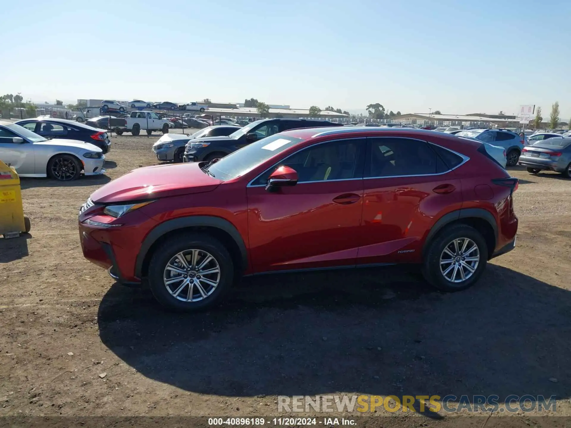 14 Фотография поврежденного автомобиля JTJDJRDZ7L5003025 LEXUS NX 300H 2020