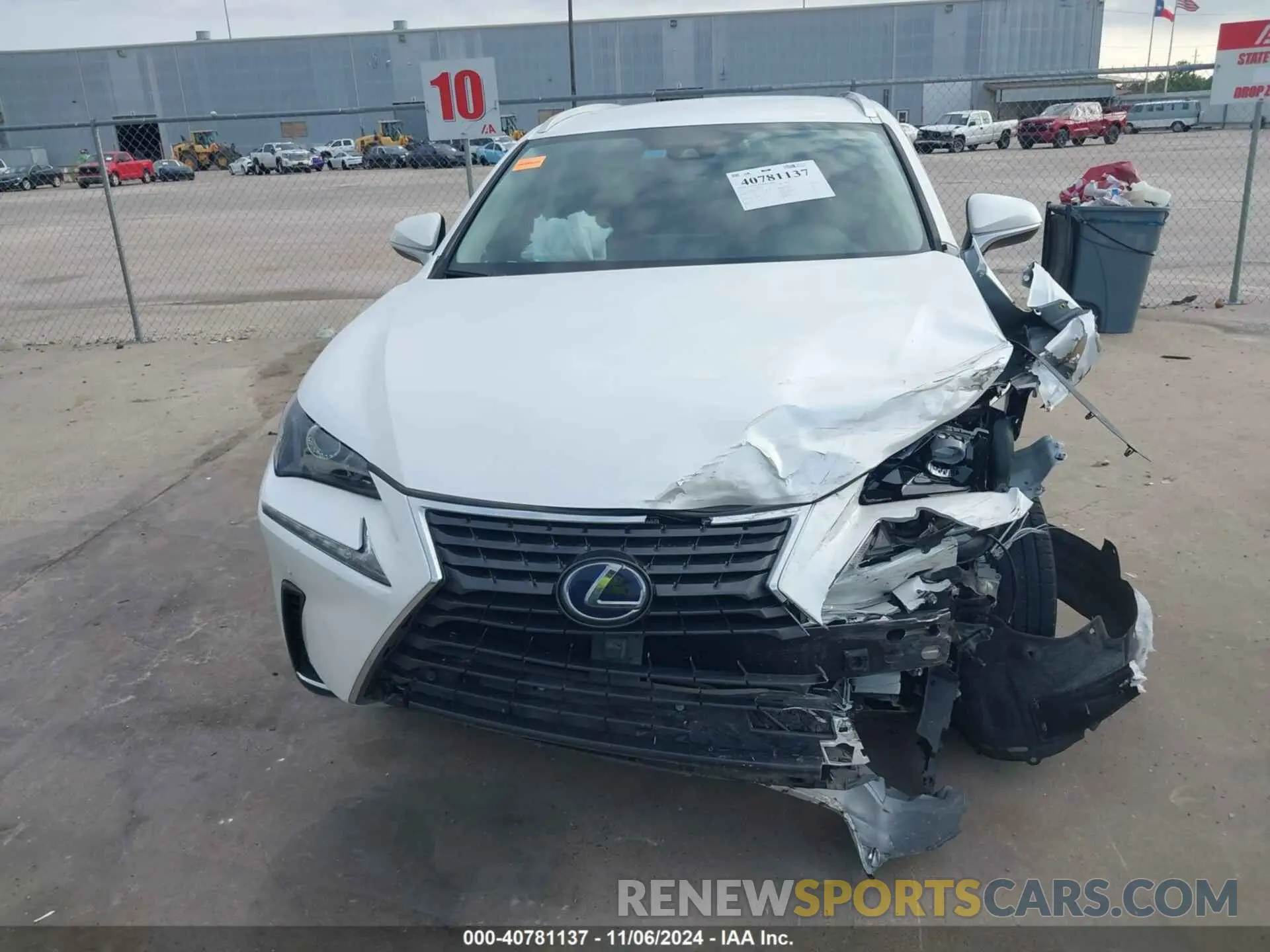 12 Photograph of a damaged car JTJDJRDZ9L5002734 LEXUS NX 300H 2020