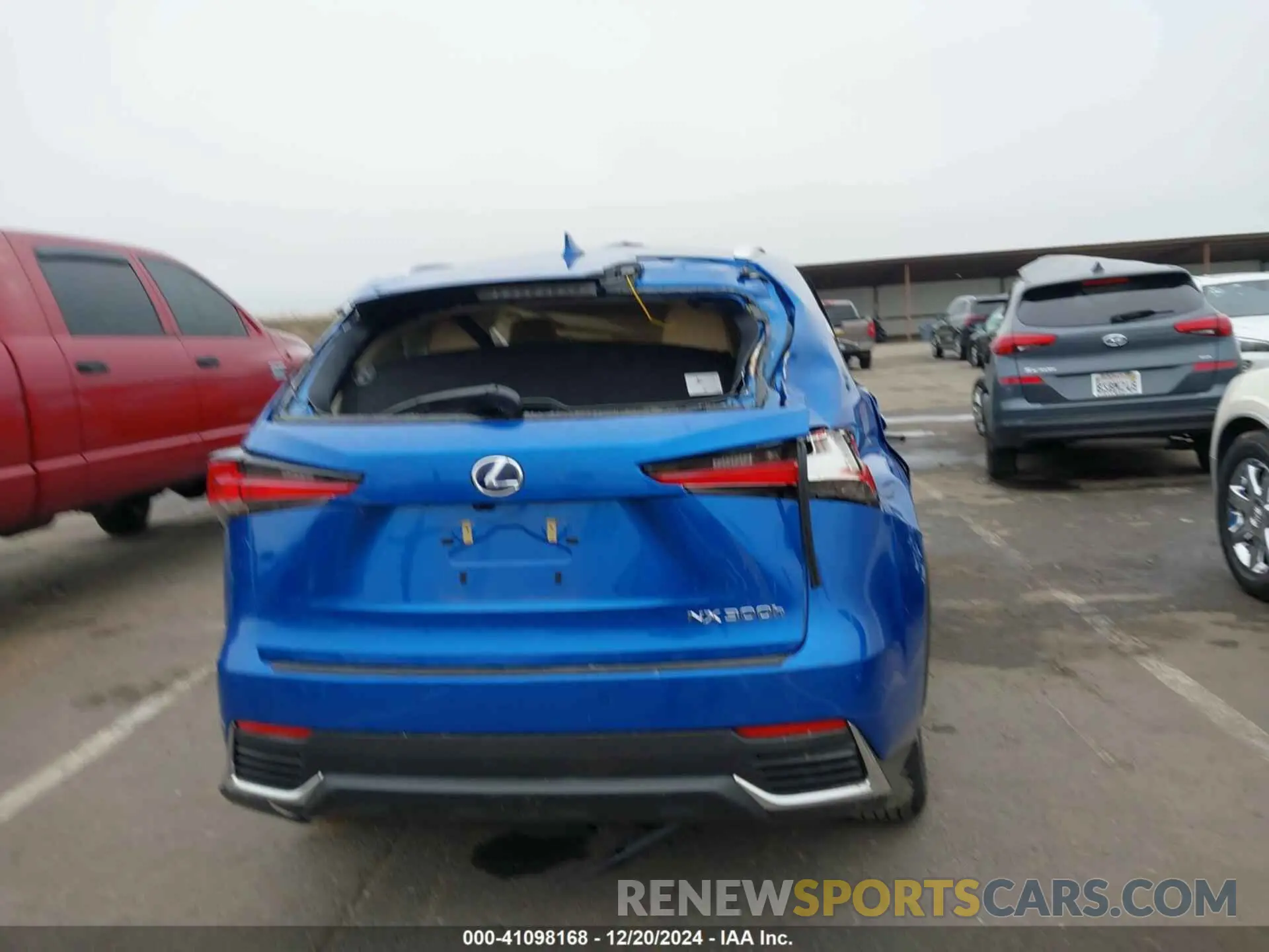 16 Фотография поврежденного автомобиля JTJGJRDZ3L2136153 LEXUS NX 300H 2020