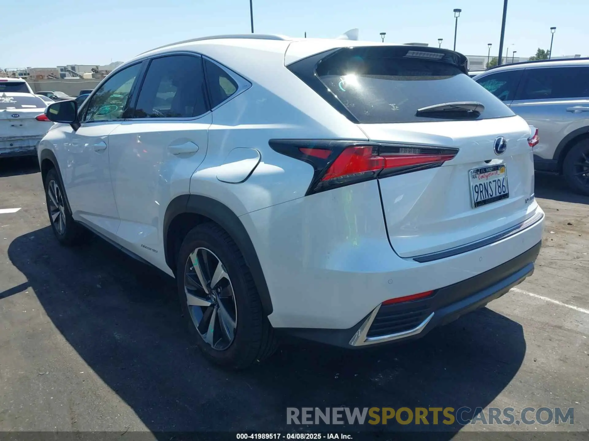 3 Photograph of a damaged car JTJGJRDZ4L5000855 LEXUS NX 300H 2020