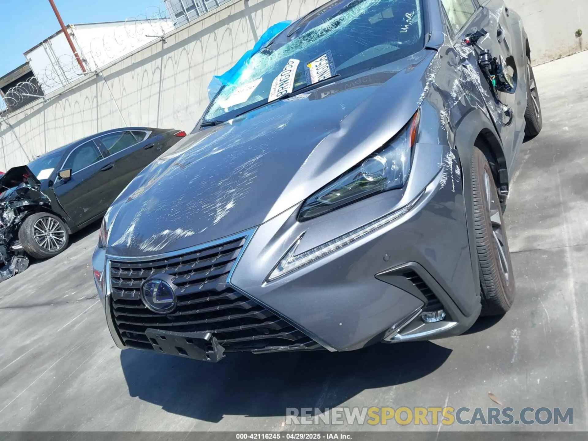 11 Photograph of a damaged car JTJGJRDZ7L5008111 LEXUS NX 300H 2020