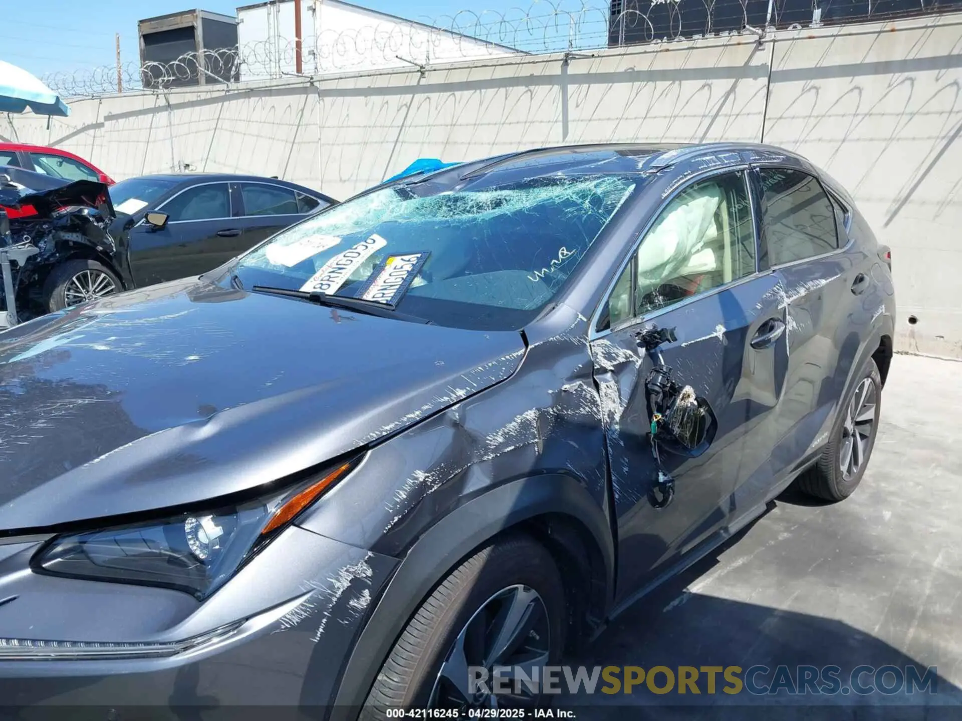 6 Photograph of a damaged car JTJGJRDZ7L5008111 LEXUS NX 300H 2020