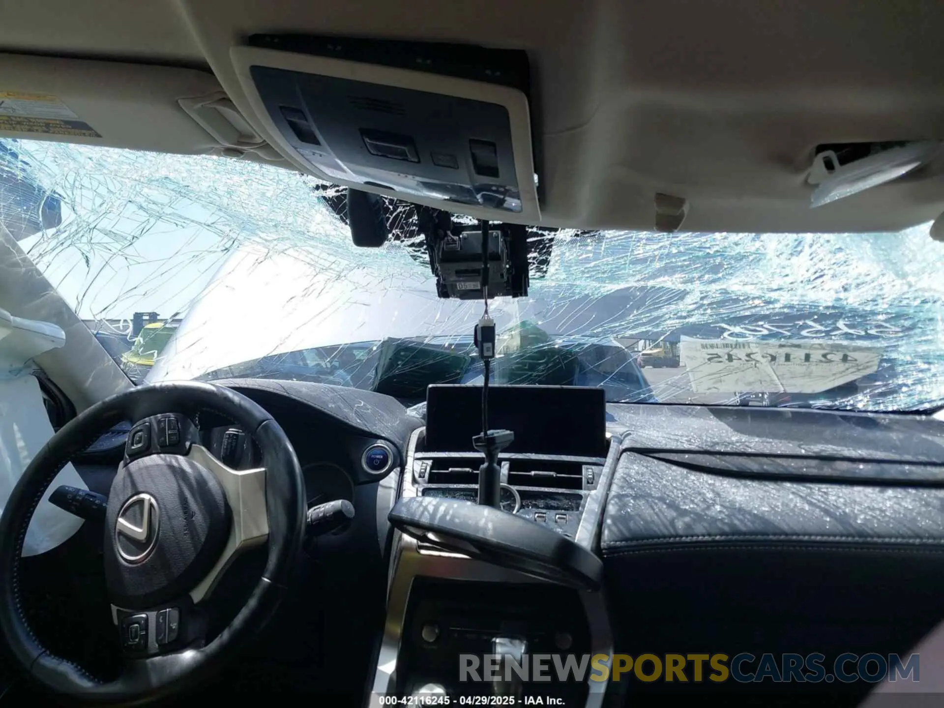 7 Photograph of a damaged car JTJGJRDZ7L5008111 LEXUS NX 300H 2020
