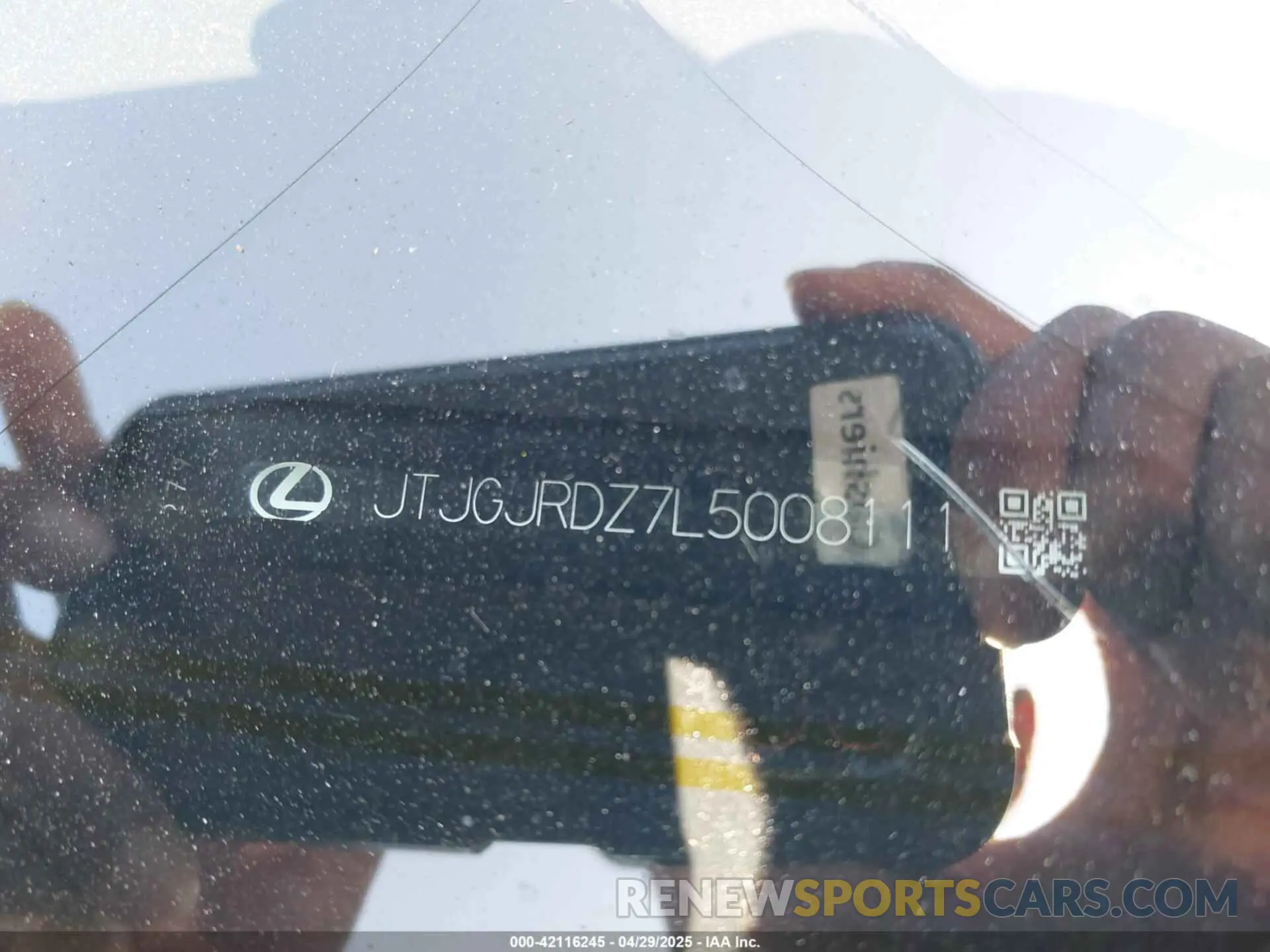 9 Photograph of a damaged car JTJGJRDZ7L5008111 LEXUS NX 300H 2020