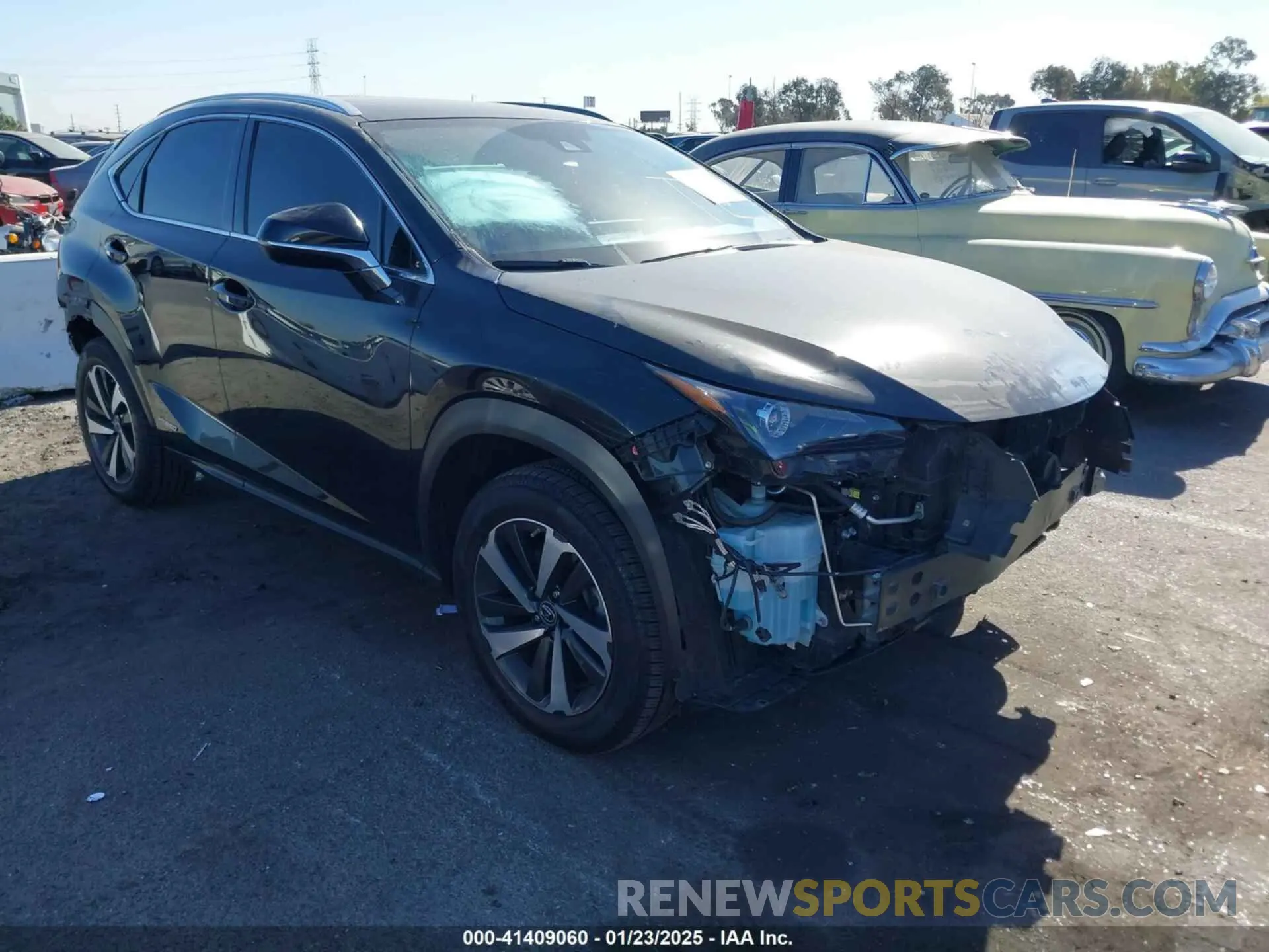 1 Photograph of a damaged car JTJGJRDZ8L2146600 LEXUS NX 300H 2020