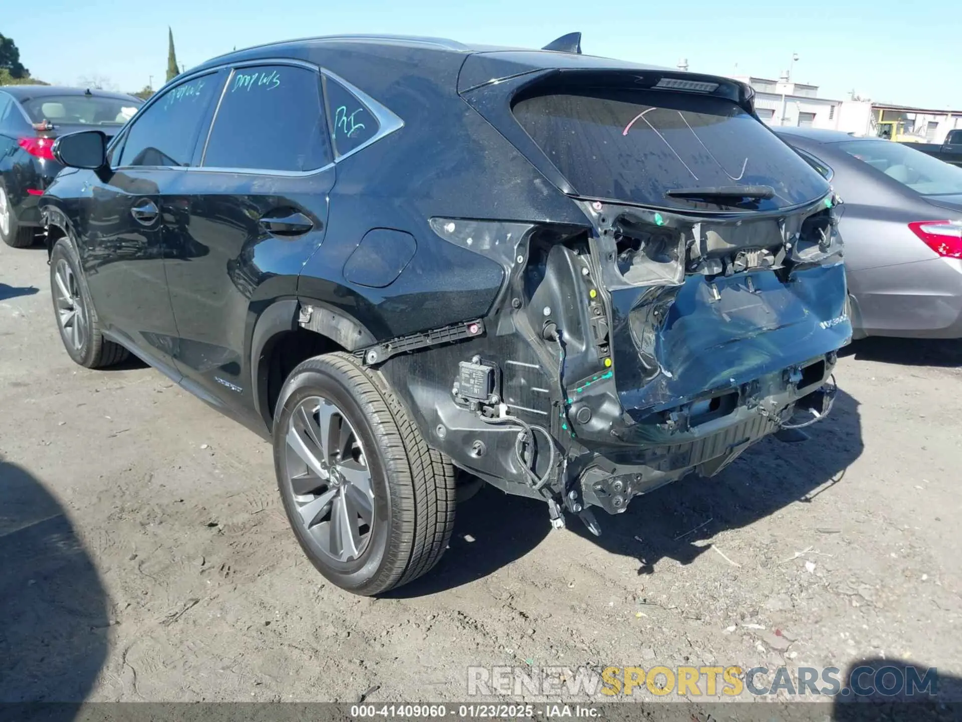 3 Photograph of a damaged car JTJGJRDZ8L2146600 LEXUS NX 300H 2020