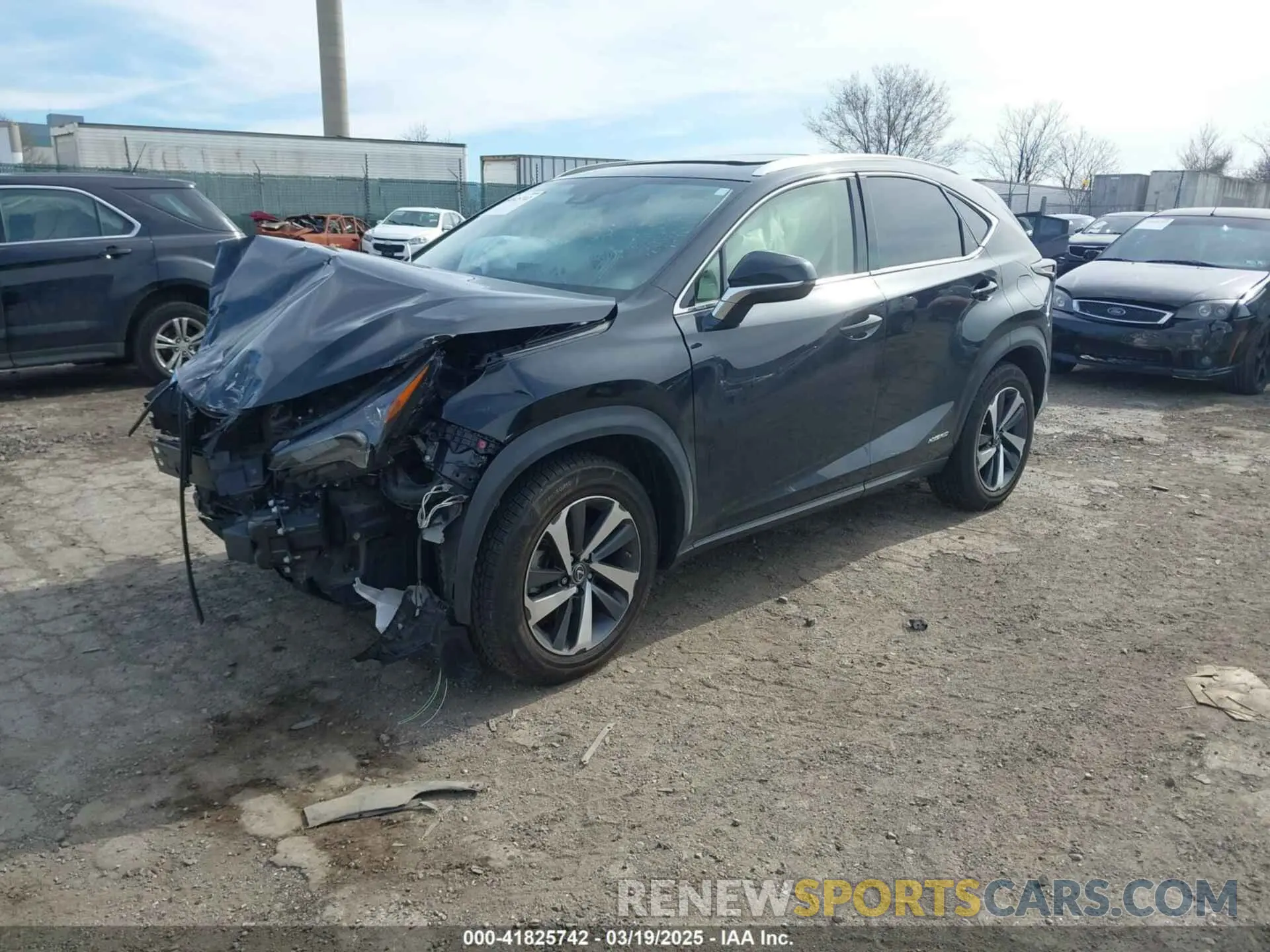 2 Photograph of a damaged car JTJGJRDZXL2142144 LEXUS NX 300H 2020