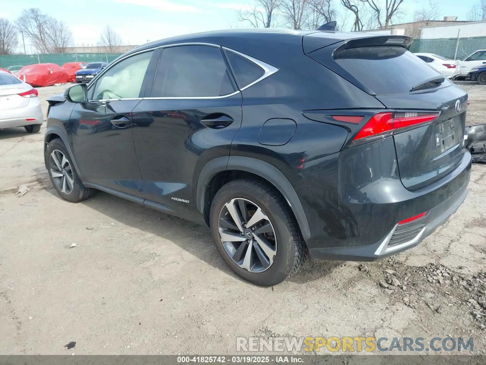 3 Photograph of a damaged car JTJGJRDZXL2142144 LEXUS NX 300H 2020