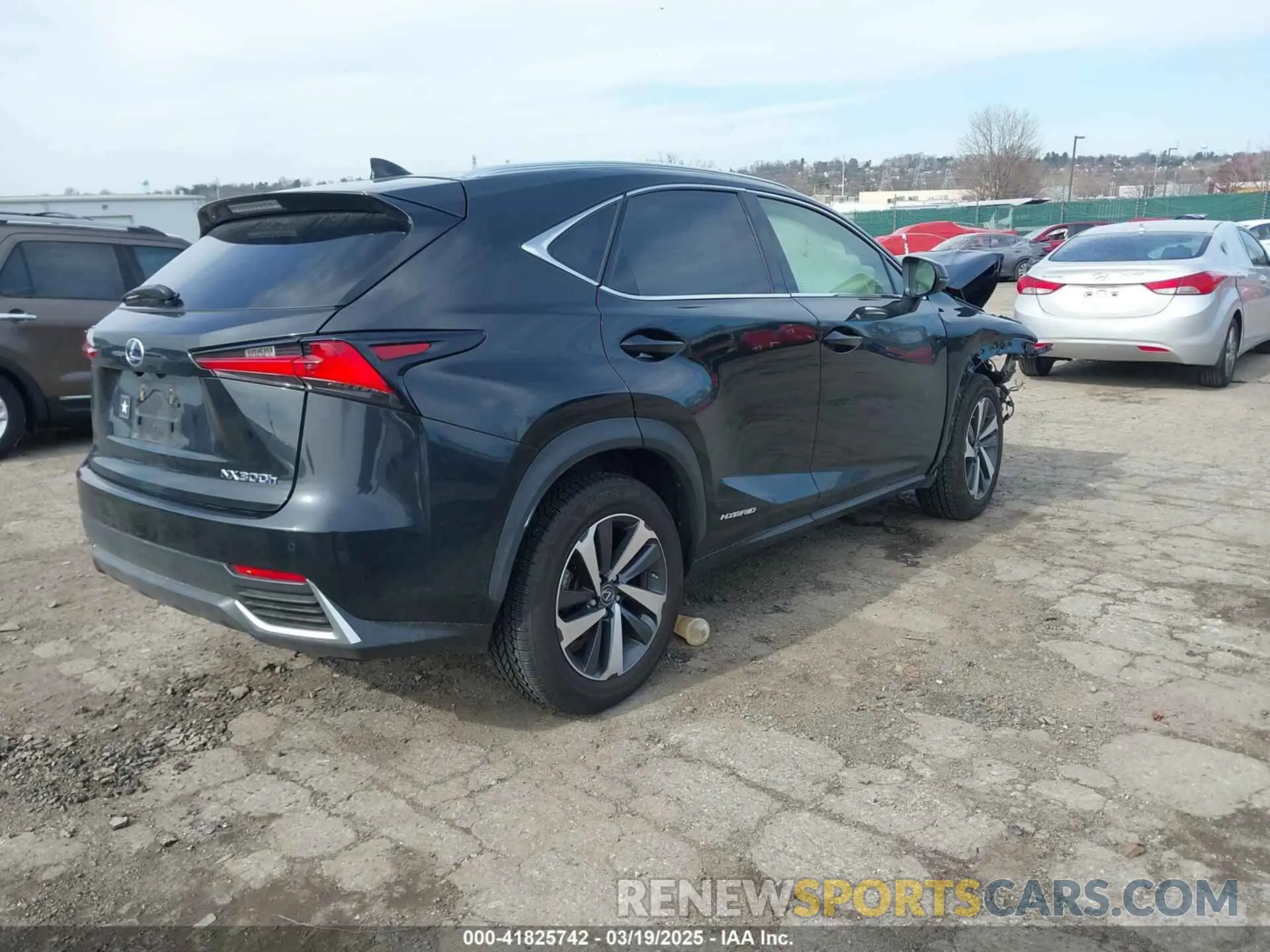 4 Photograph of a damaged car JTJGJRDZXL2142144 LEXUS NX 300H 2020
