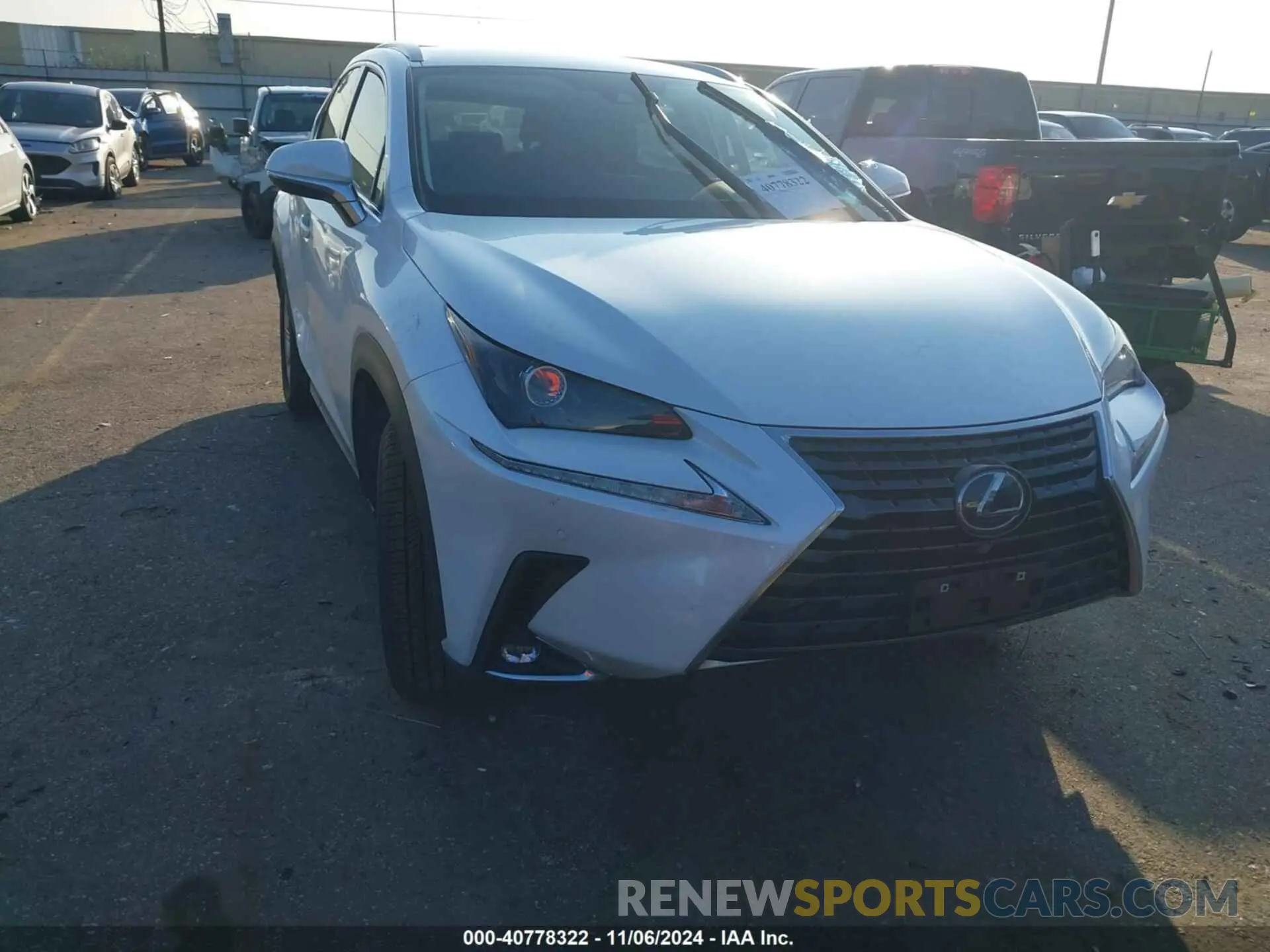 1 Photograph of a damaged car JTJDJRDZ0M2161841 LEXUS NX 300H 2021