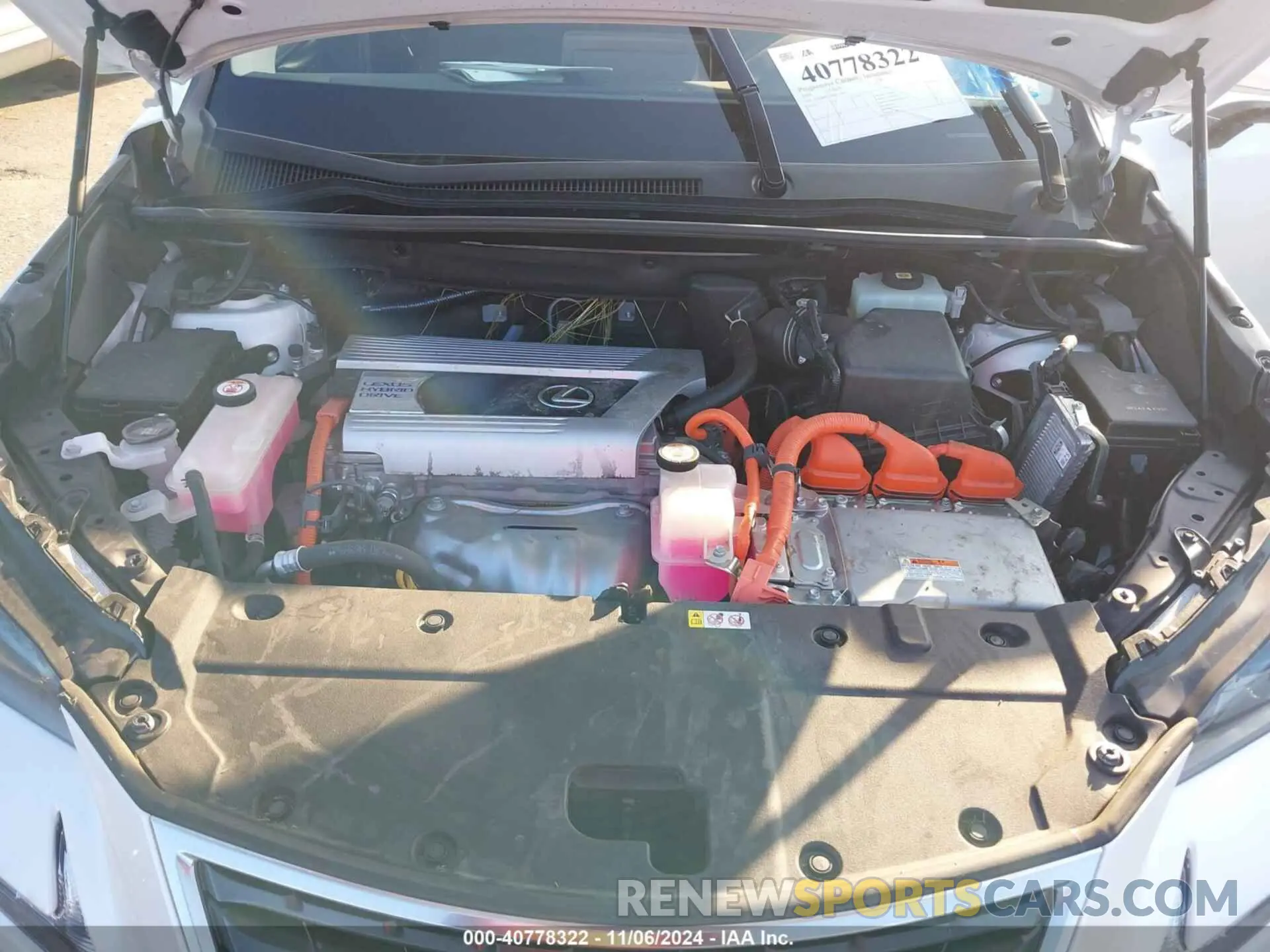 10 Photograph of a damaged car JTJDJRDZ0M2161841 LEXUS NX 300H 2021