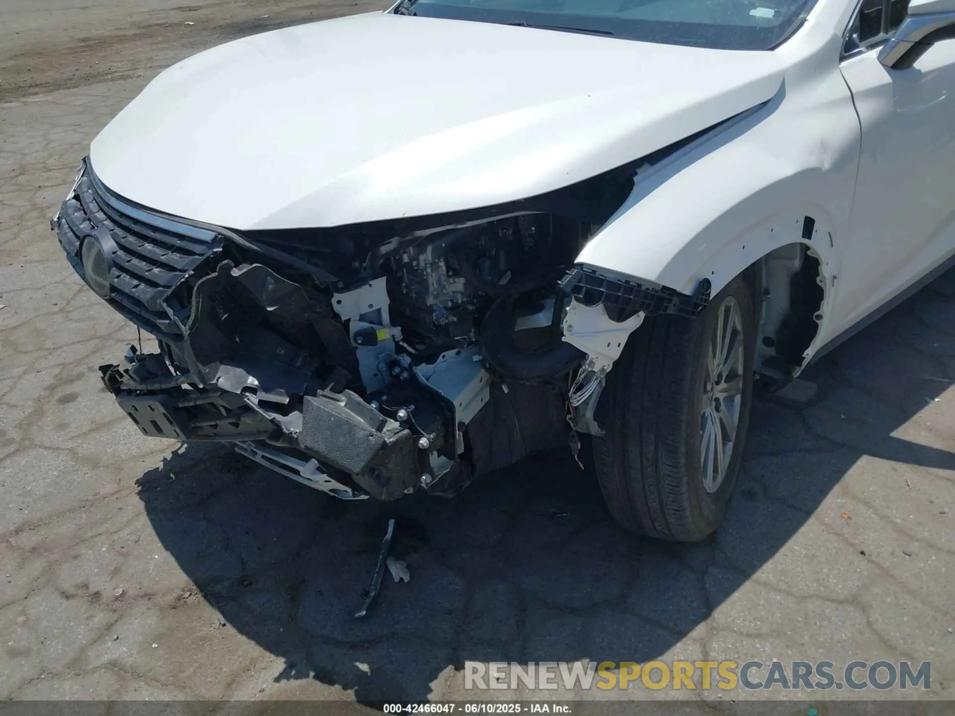 6 Фотография поврежденного автомобиля JTJDJRDZ0M2167722 LEXUS NX 300H 2021