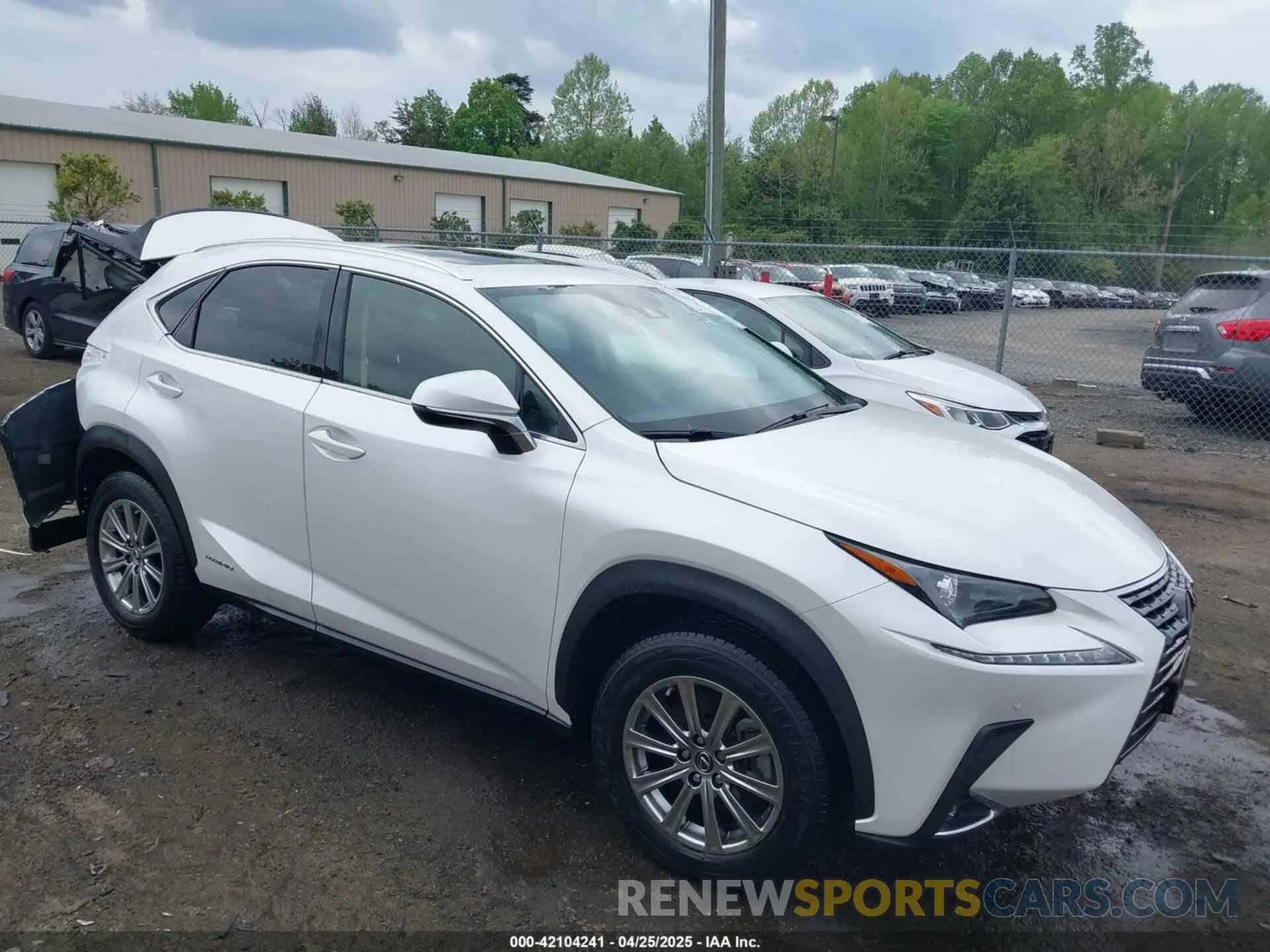 1 Photograph of a damaged car JTJDJRDZ2M5011762 LEXUS NX 300H 2021