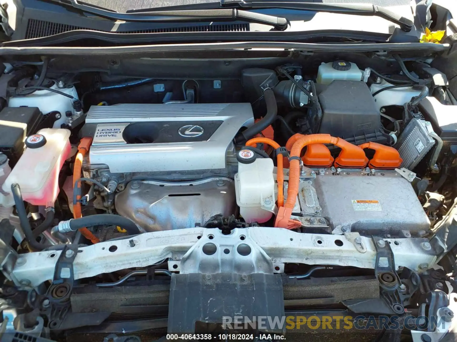 10 Photograph of a damaged car JTJDJRDZ8M5010678 LEXUS NX 300H 2021