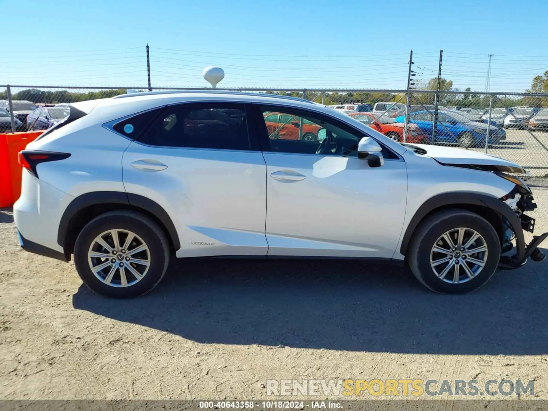 13 Photograph of a damaged car JTJDJRDZ8M5010678 LEXUS NX 300H 2021