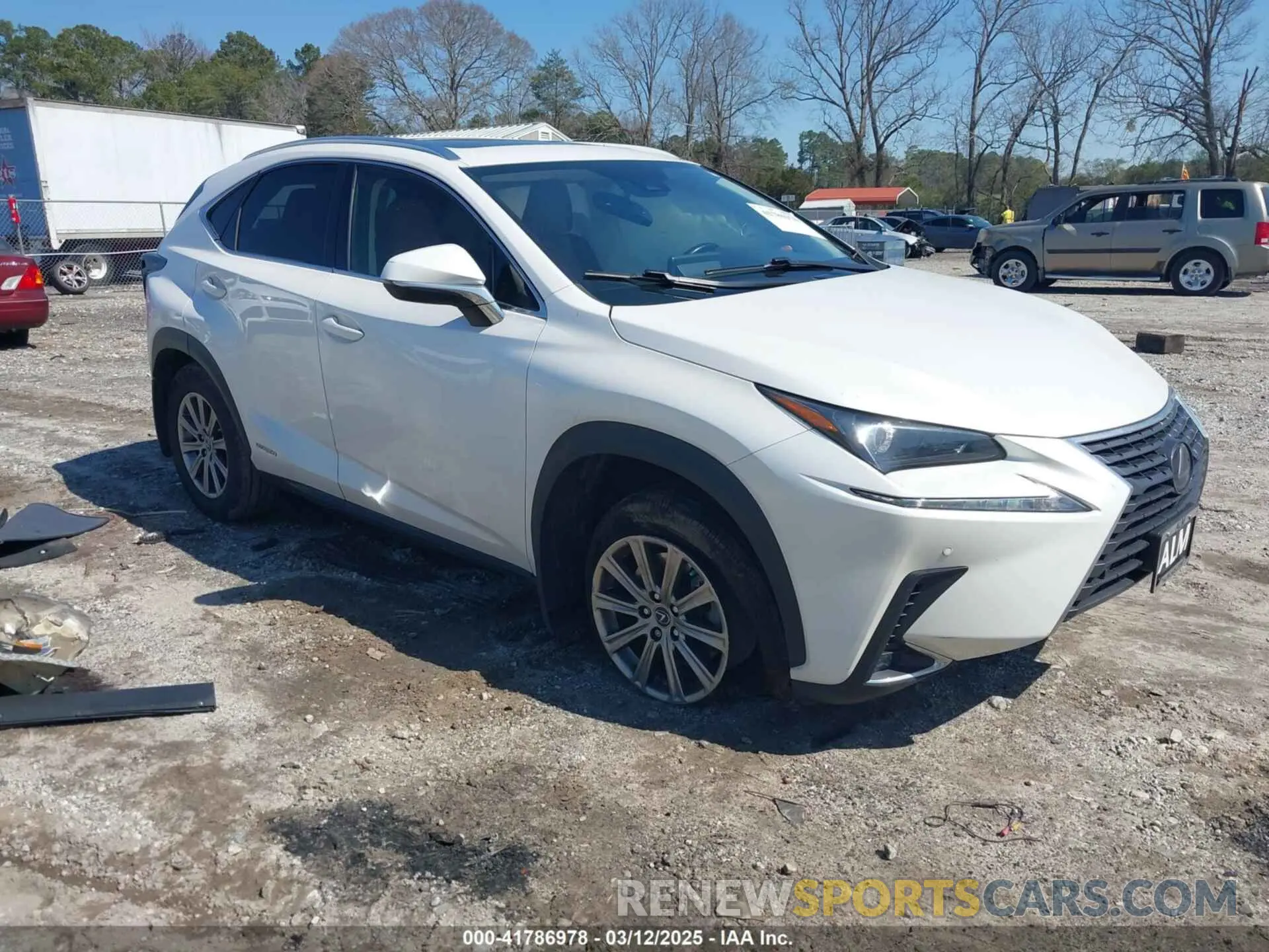 1 Фотография поврежденного автомобиля JTJDJRDZXM5011492 LEXUS NX 300H 2021