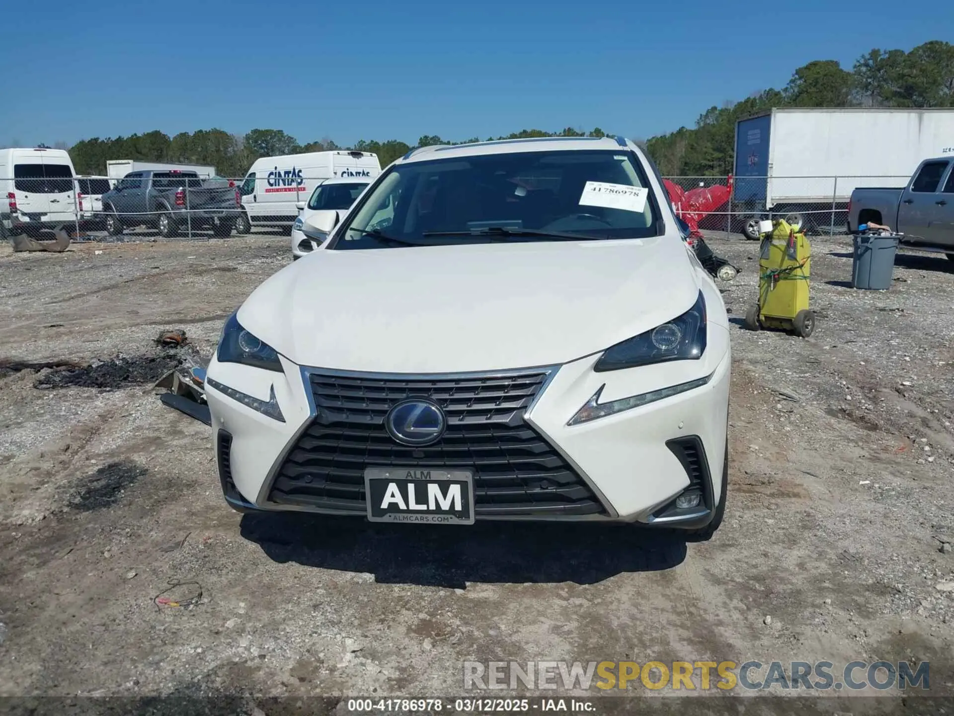 12 Фотография поврежденного автомобиля JTJDJRDZXM5011492 LEXUS NX 300H 2021