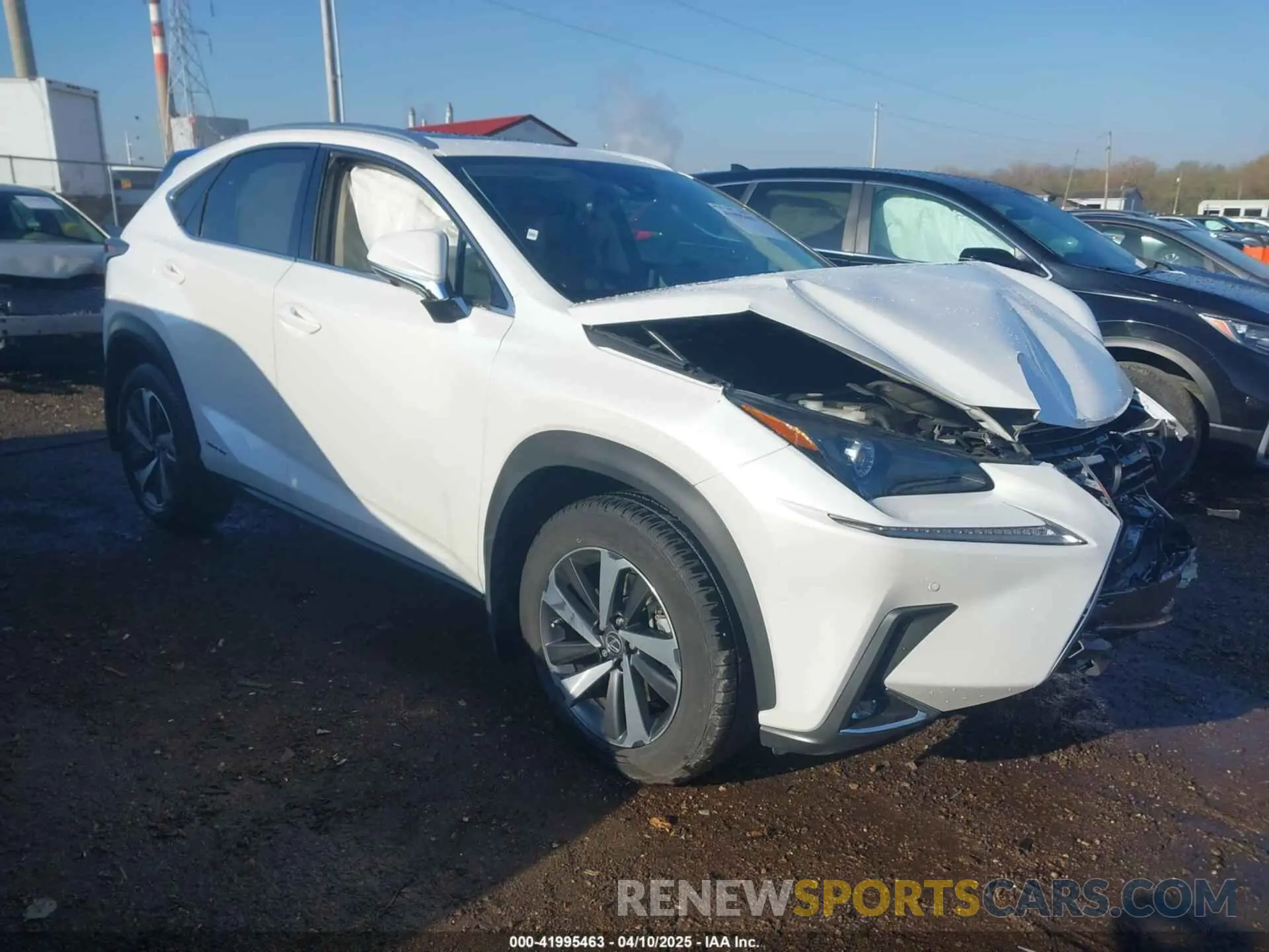 1 Фотография поврежденного автомобиля JTJGJRDZ0M5010607 LEXUS NX 300H 2021