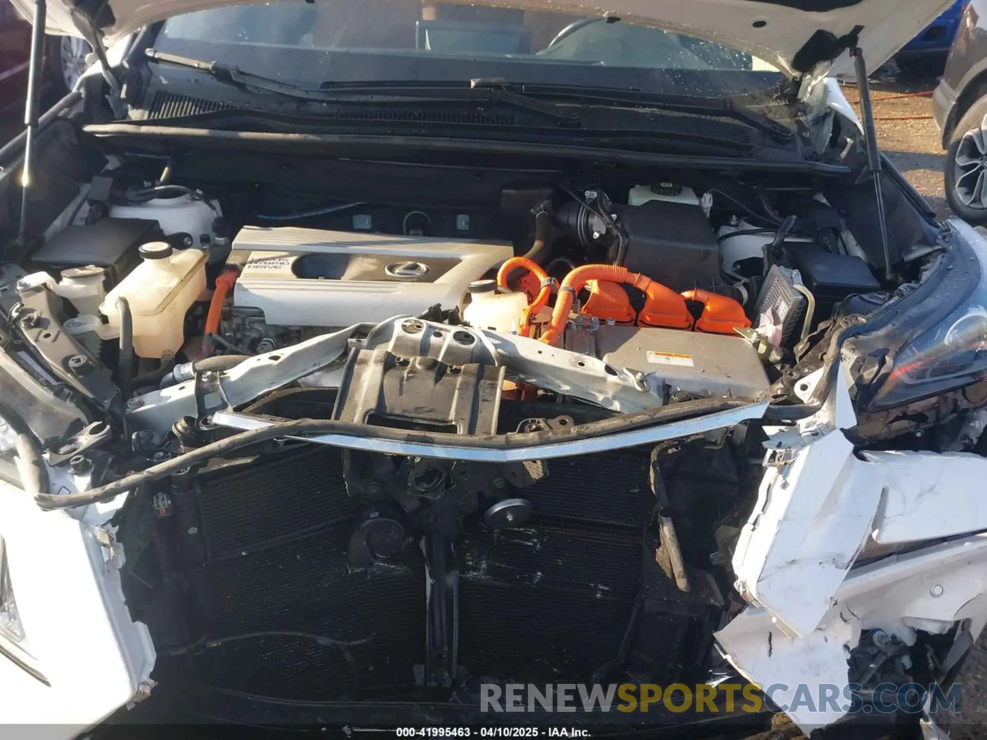 10 Фотография поврежденного автомобиля JTJGJRDZ0M5010607 LEXUS NX 300H 2021