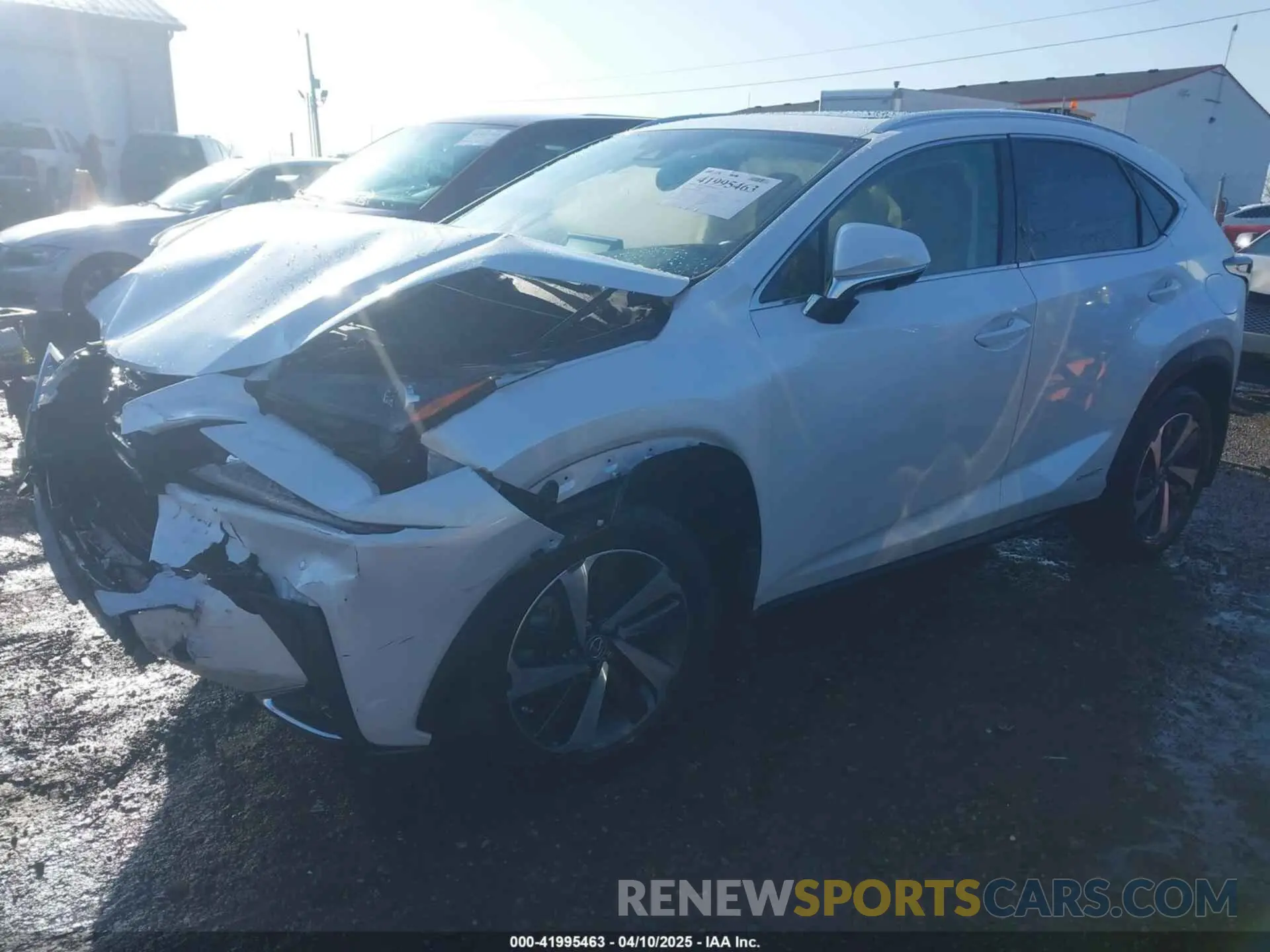 2 Фотография поврежденного автомобиля JTJGJRDZ0M5010607 LEXUS NX 300H 2021