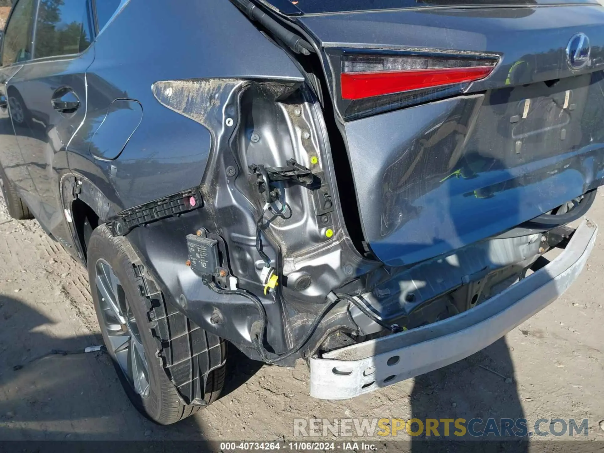 18 Photograph of a damaged car JTJGJRDZ2M2170750 LEXUS NX 300H 2021
