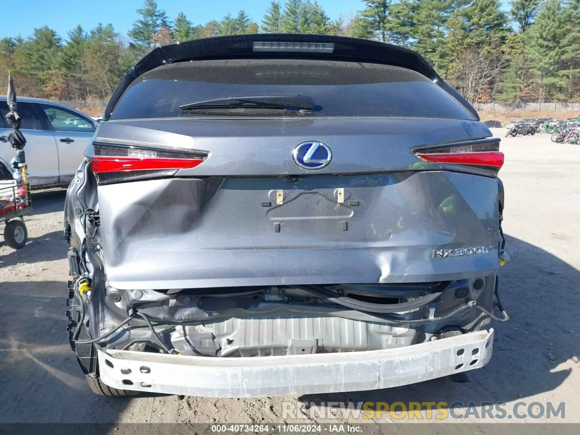 6 Photograph of a damaged car JTJGJRDZ2M2170750 LEXUS NX 300H 2021